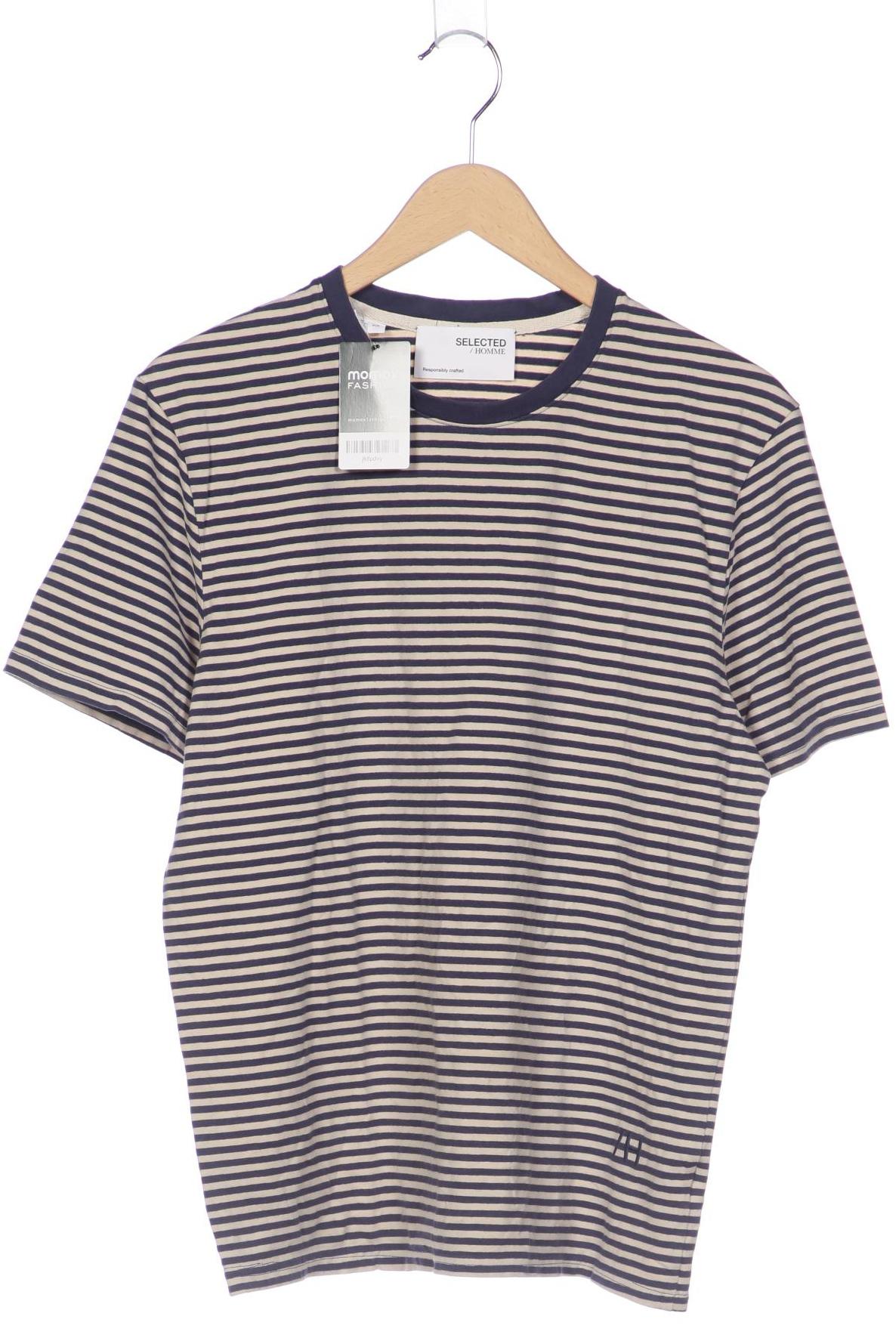 

Selected Herren T-Shirt, marineblau, Gr. 46