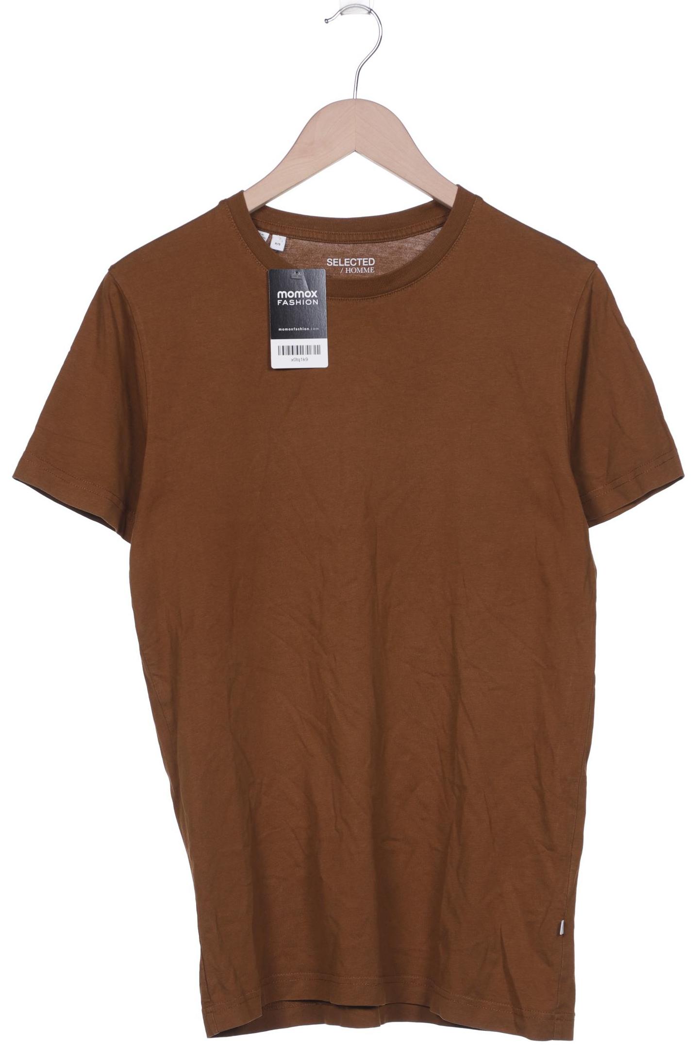 

Selected Herren T-Shirt, braun, Gr. 46