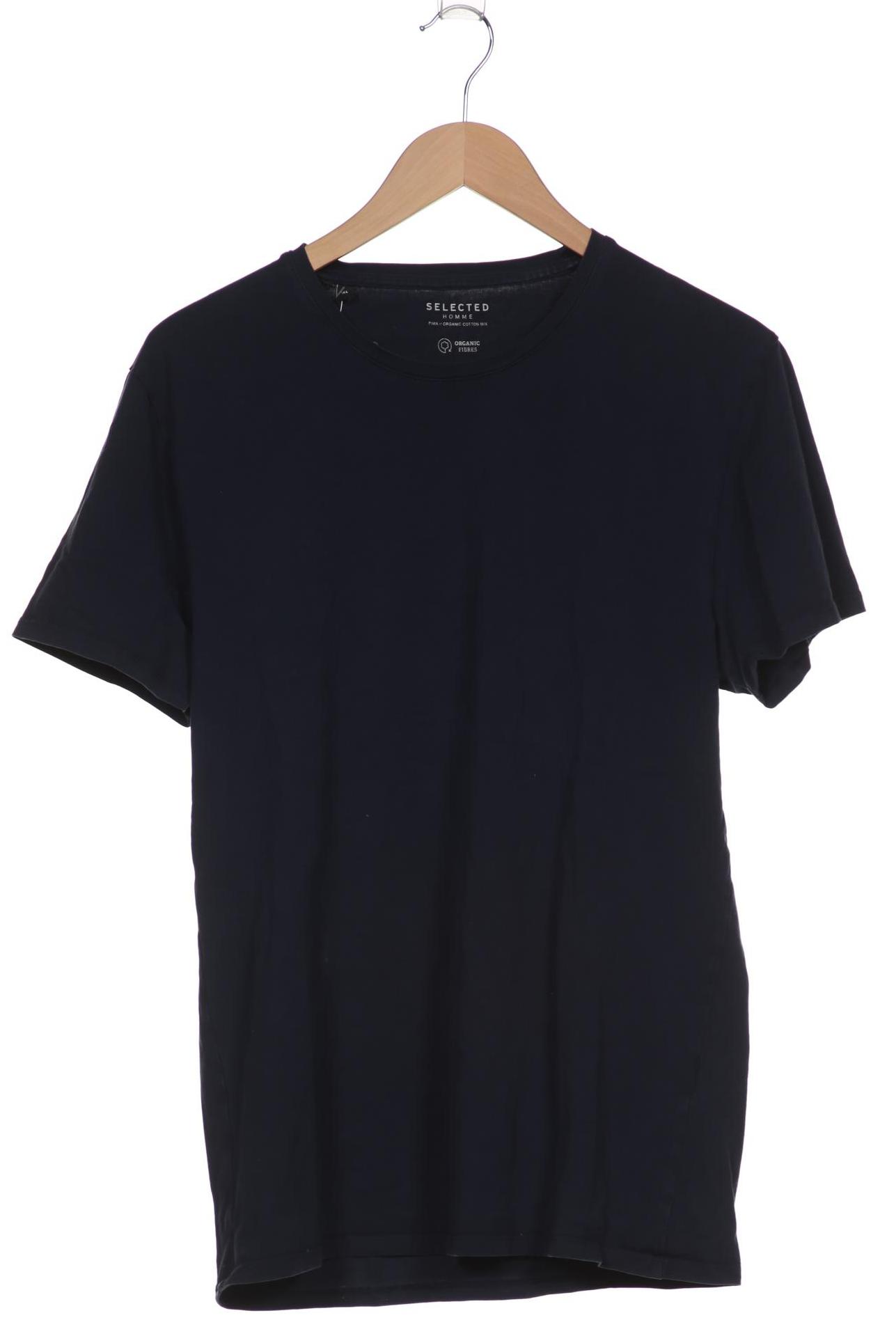 

SELECTED Herren T-Shirt, marineblau