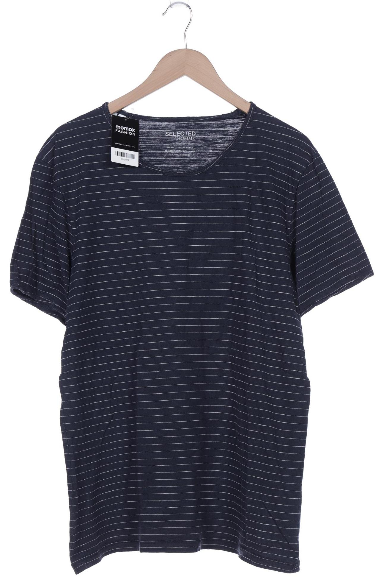 

Selected Herren T-Shirt, marineblau, Gr. 54