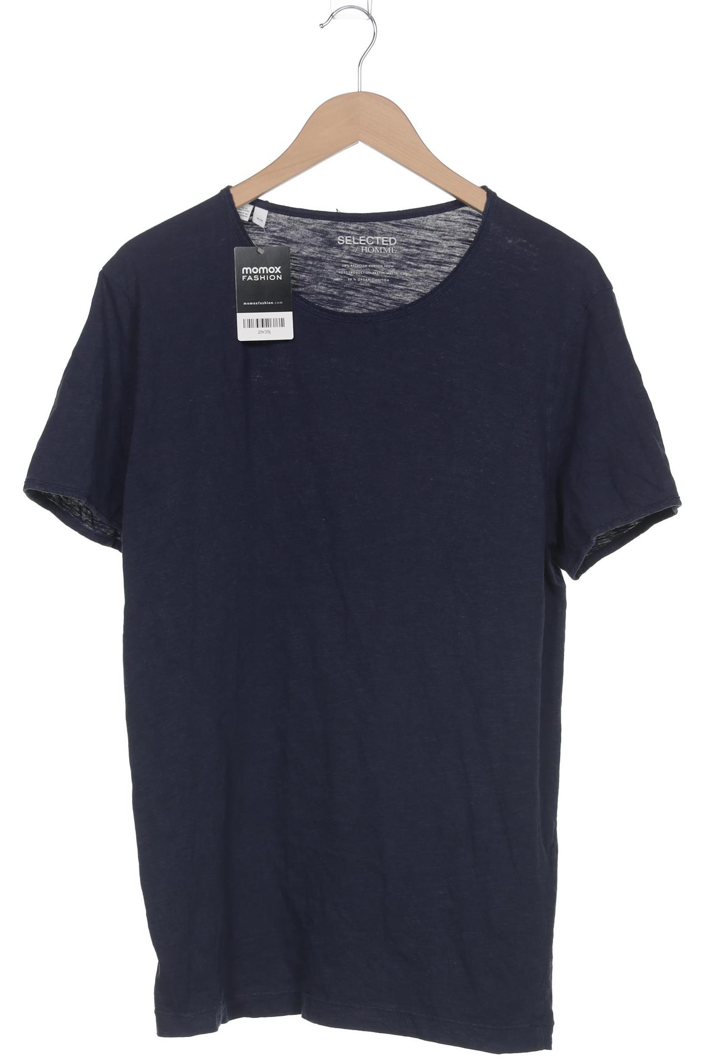 

Selected Herren T-Shirt, marineblau, Gr. 48