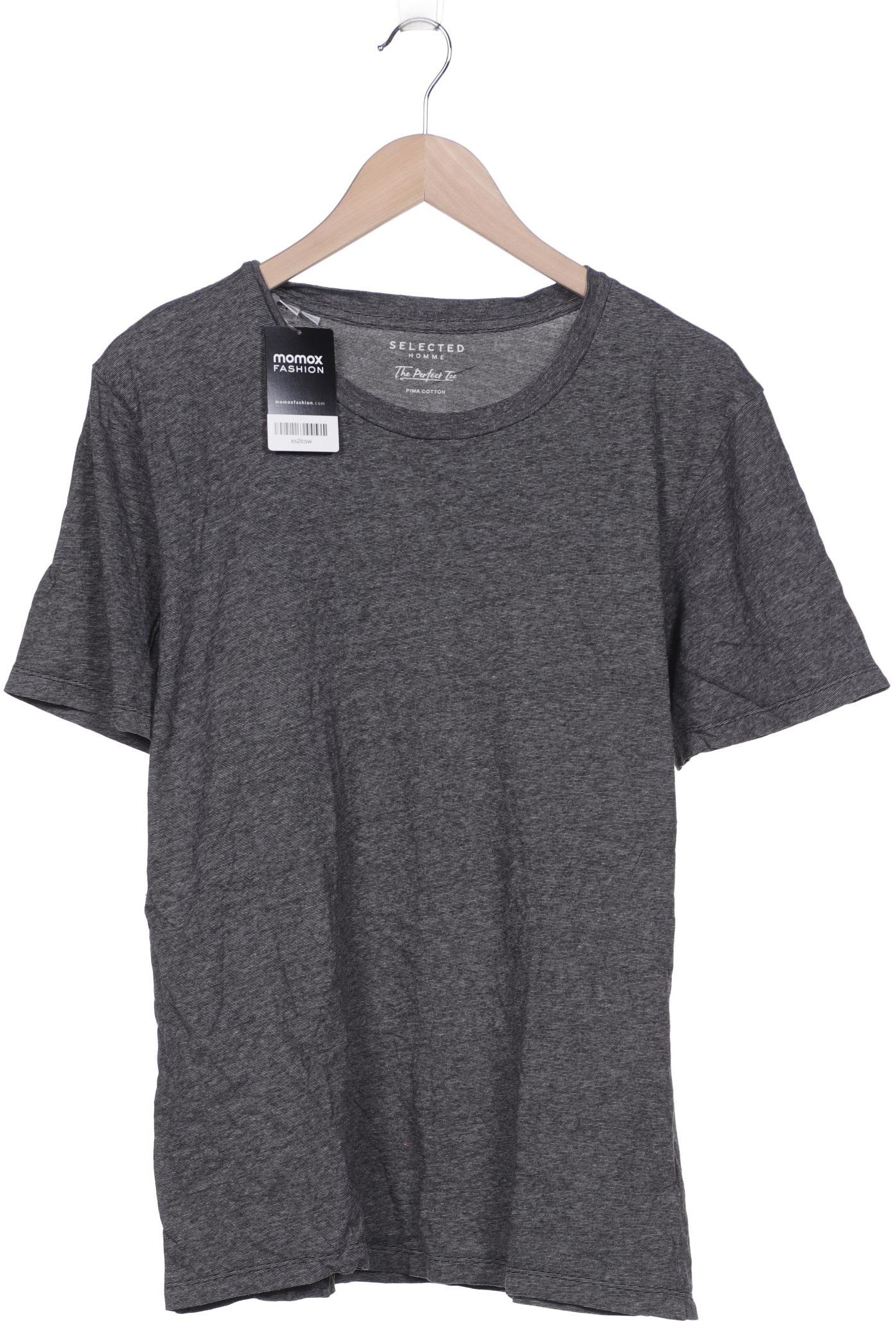 

SELECTED Herren T-Shirt, grau