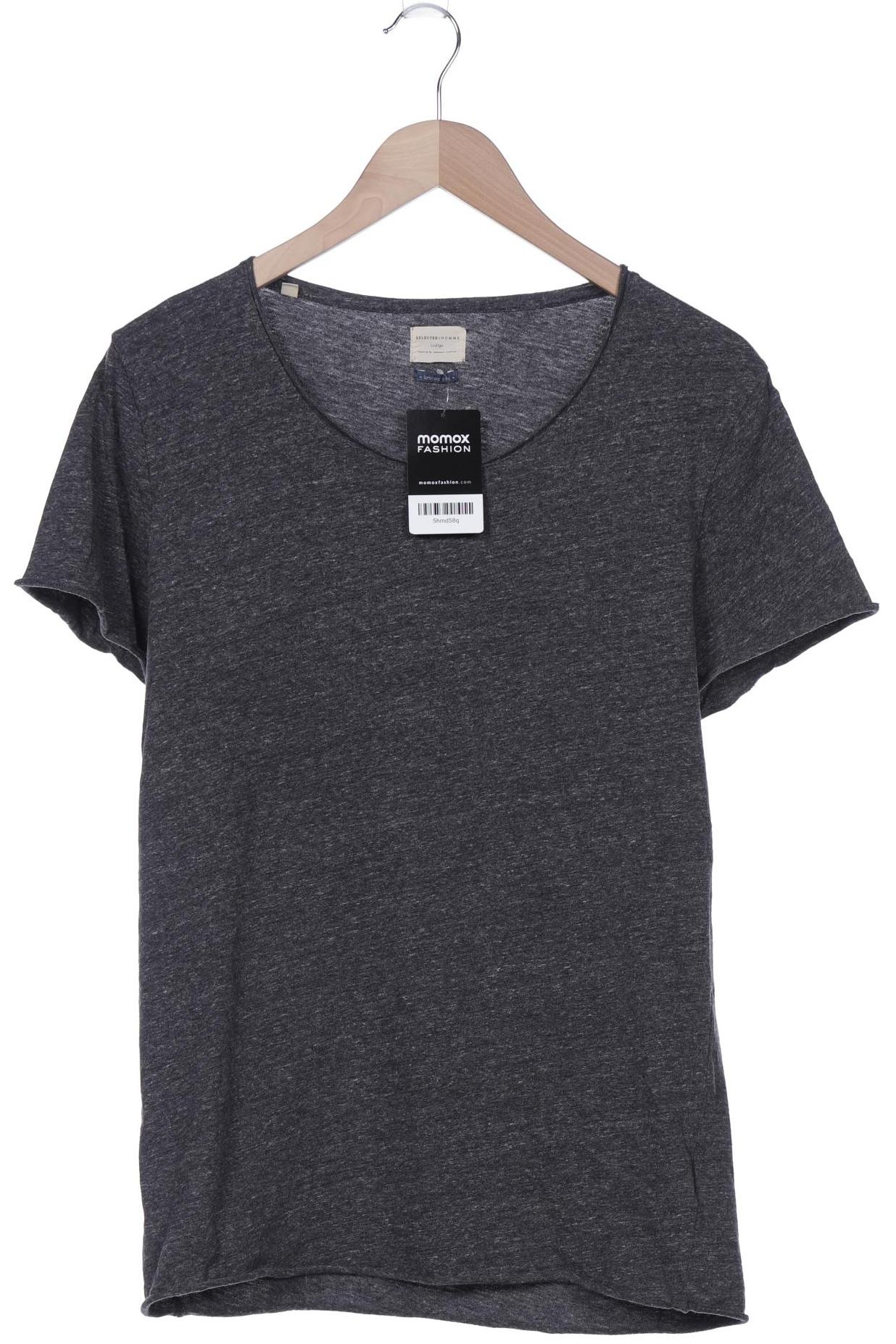 

Selected Herren T-Shirt, grau, Gr. 48