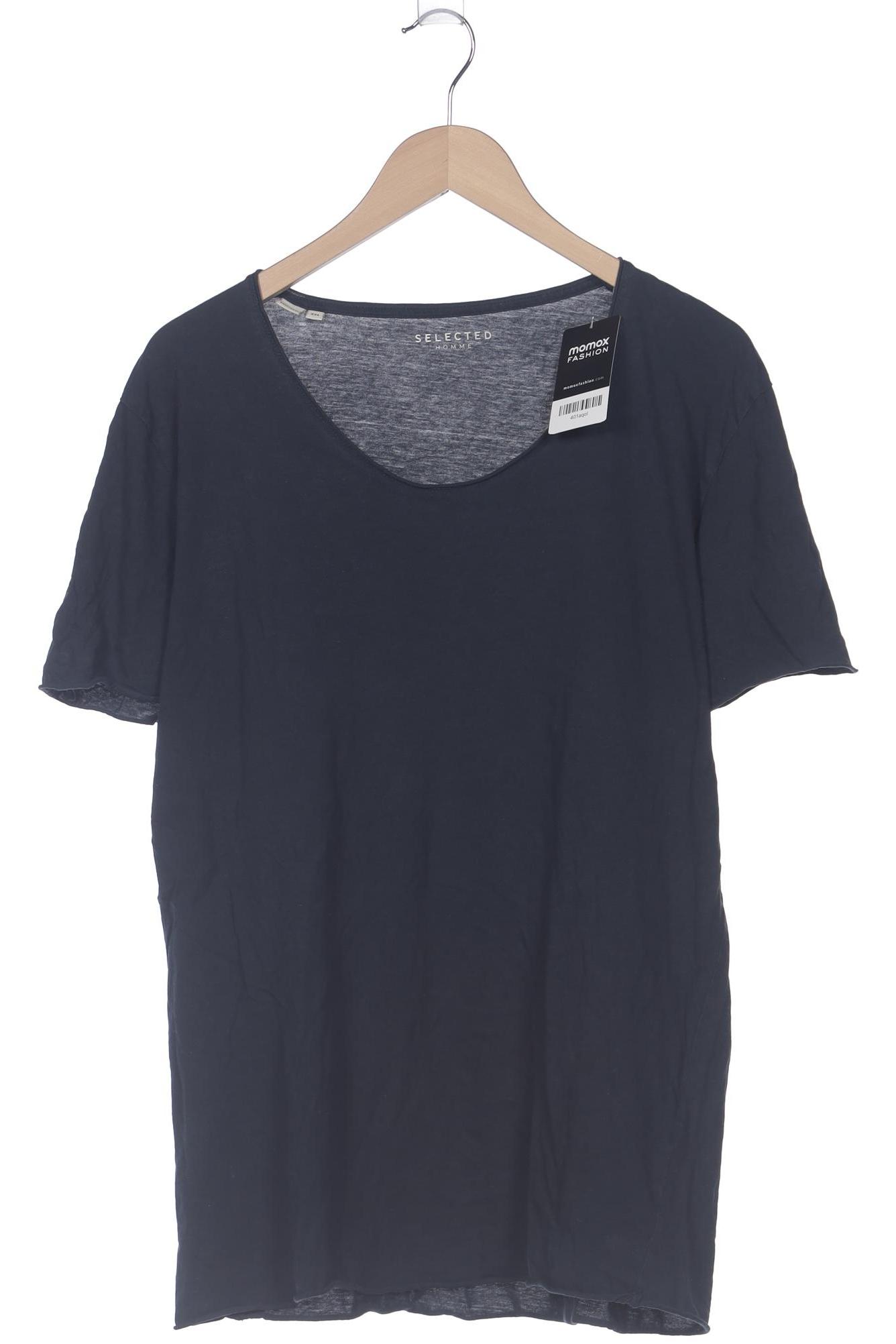 

Selected Herren T-Shirt, marineblau, Gr. 56