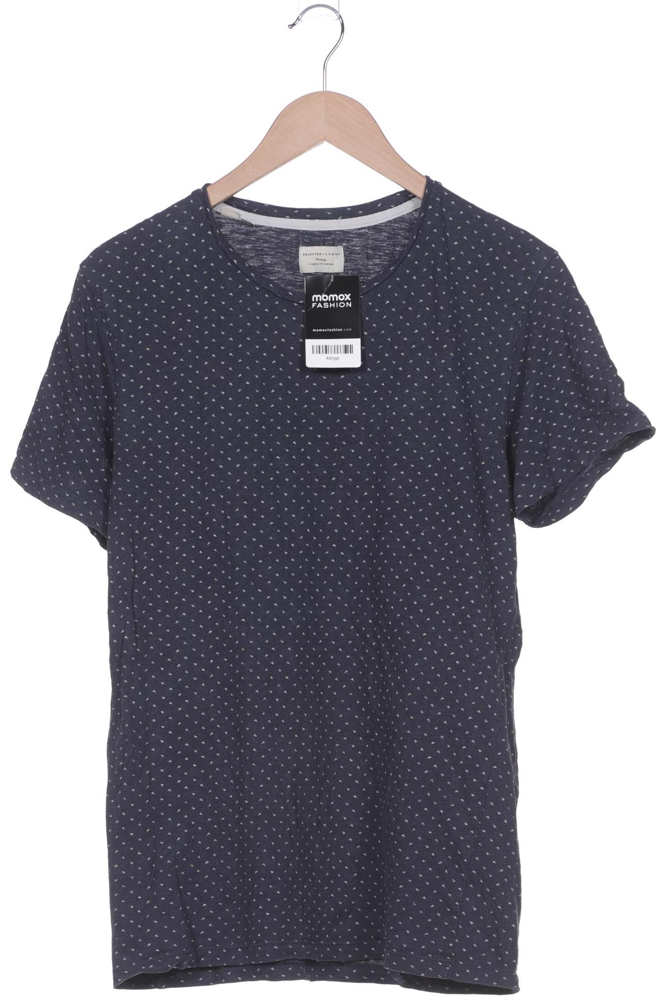 

Selected Herren T-Shirt, marineblau, Gr. 52