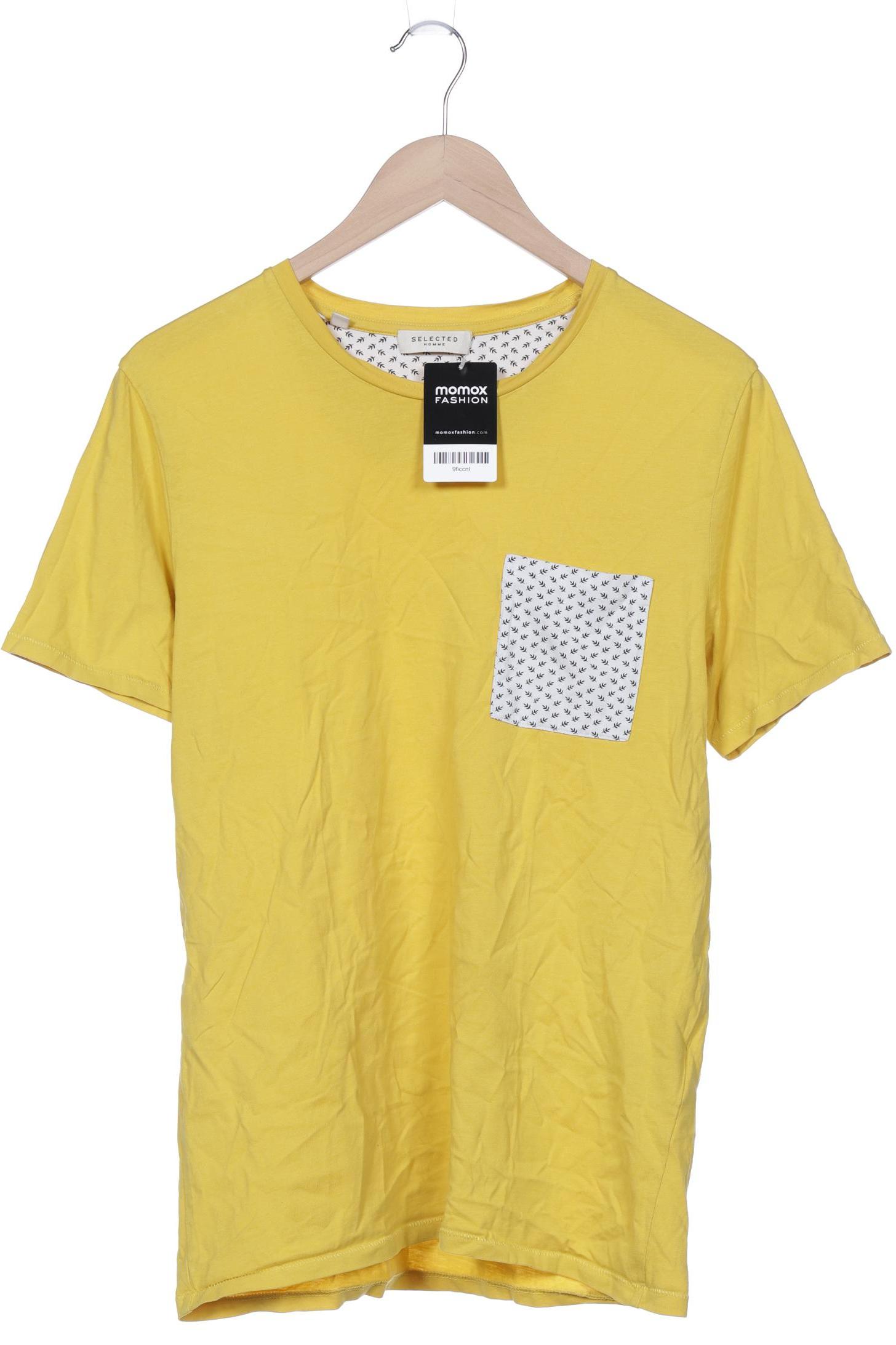 

Selected Herren T-Shirt, gelb, Gr. 52