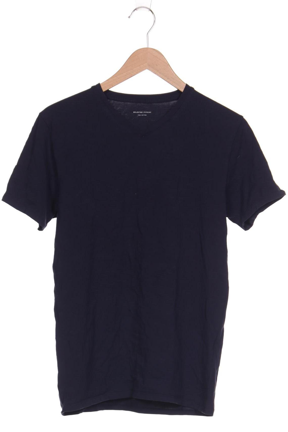

Selected Herren T-Shirt, marineblau, Gr. 46