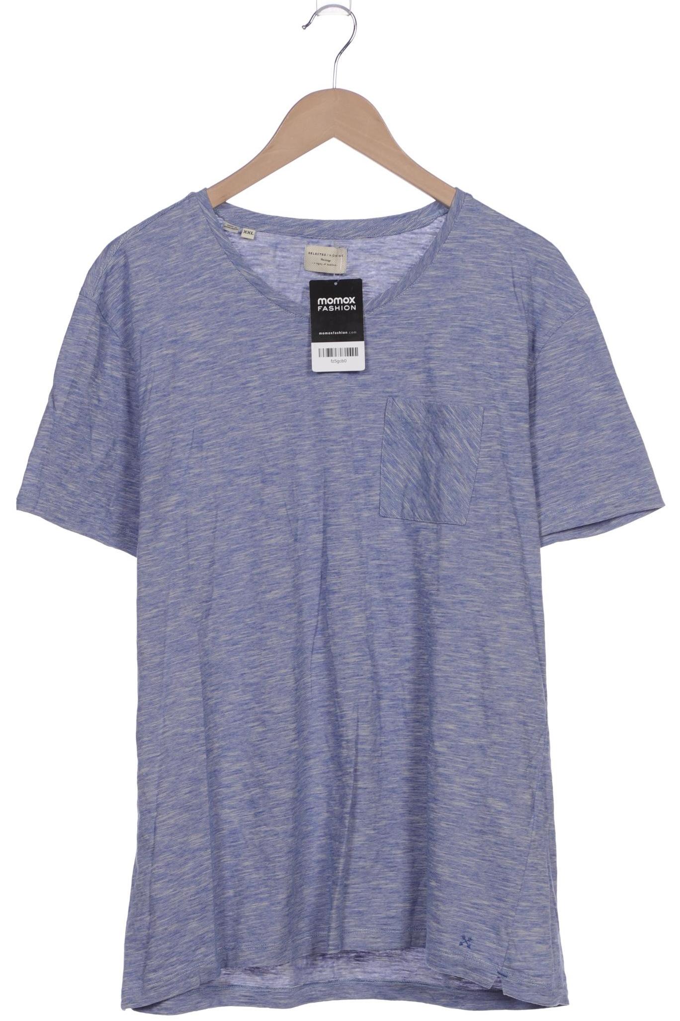 

Selected Herren T-Shirt, blau, Gr. 56