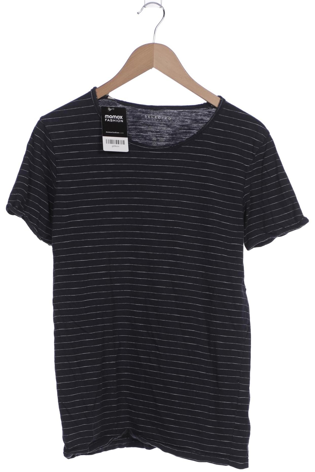 

Selected Herren T-Shirt, marineblau, Gr. 46