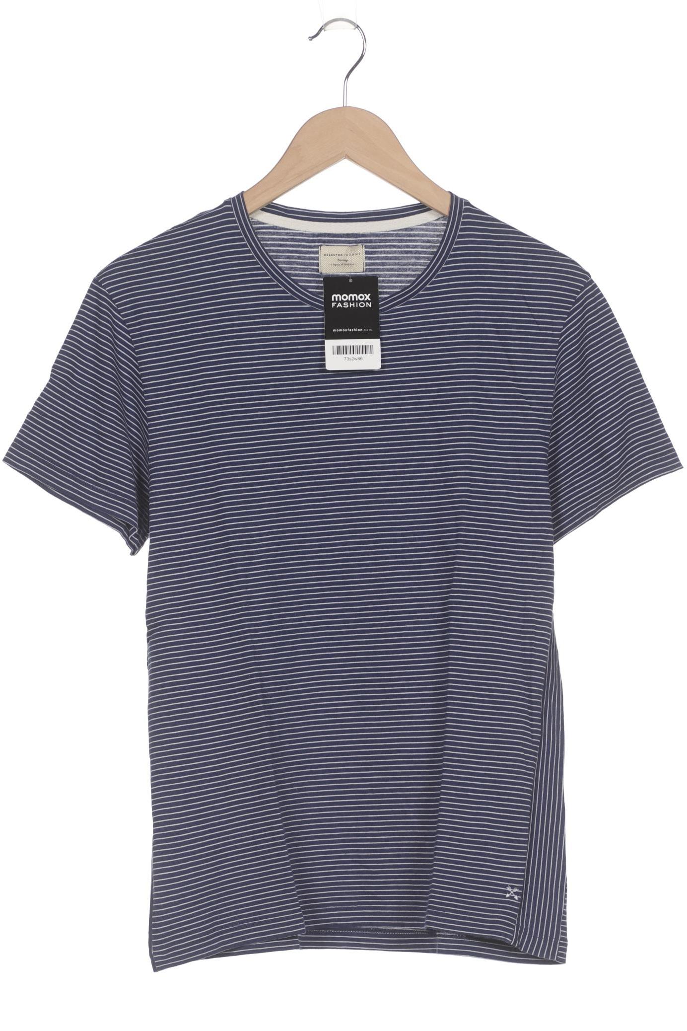 

Selected Herren T-Shirt, marineblau, Gr. 48