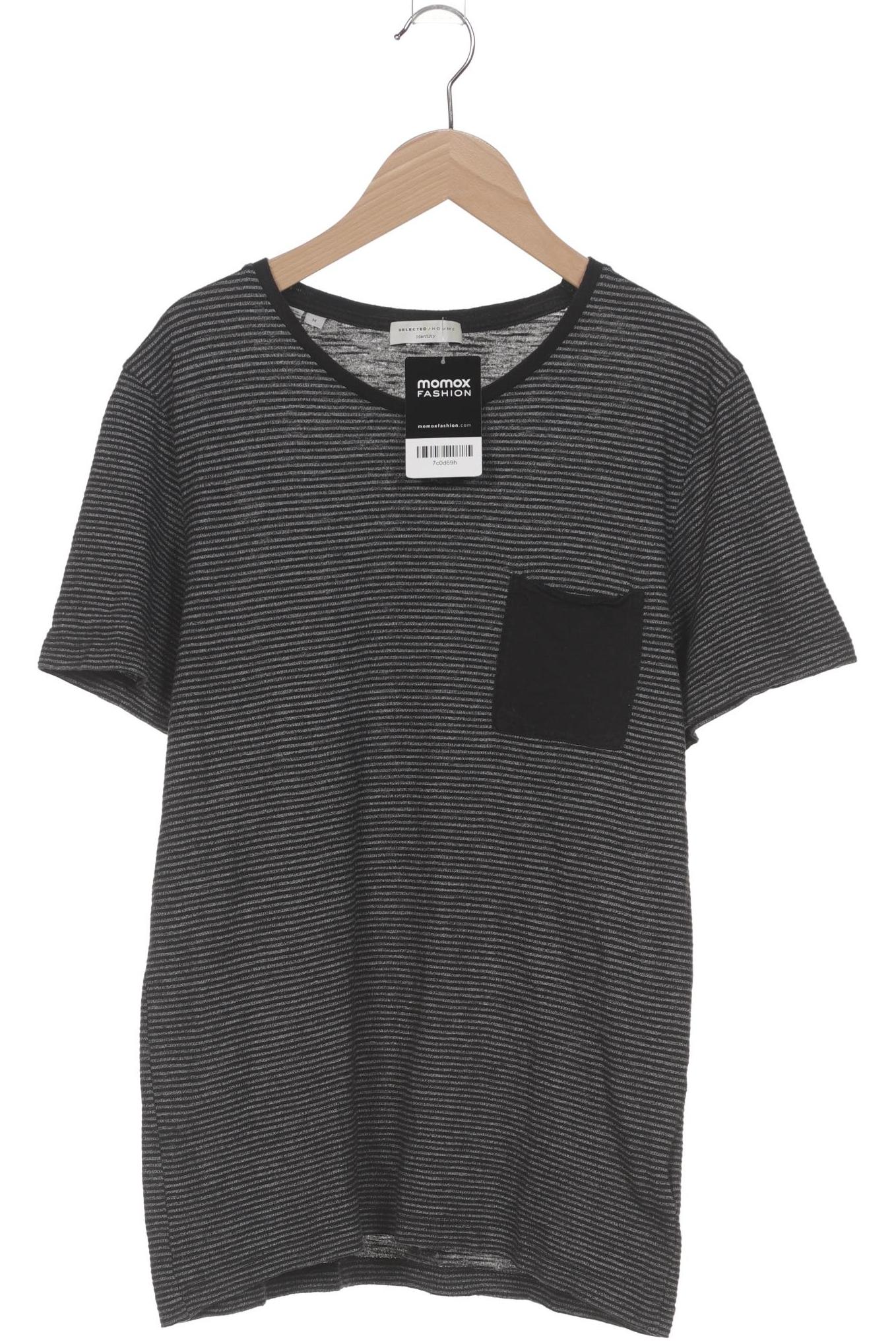 Thumbnail - Selected Herren T-Shirt, schwarz, Gr. 48