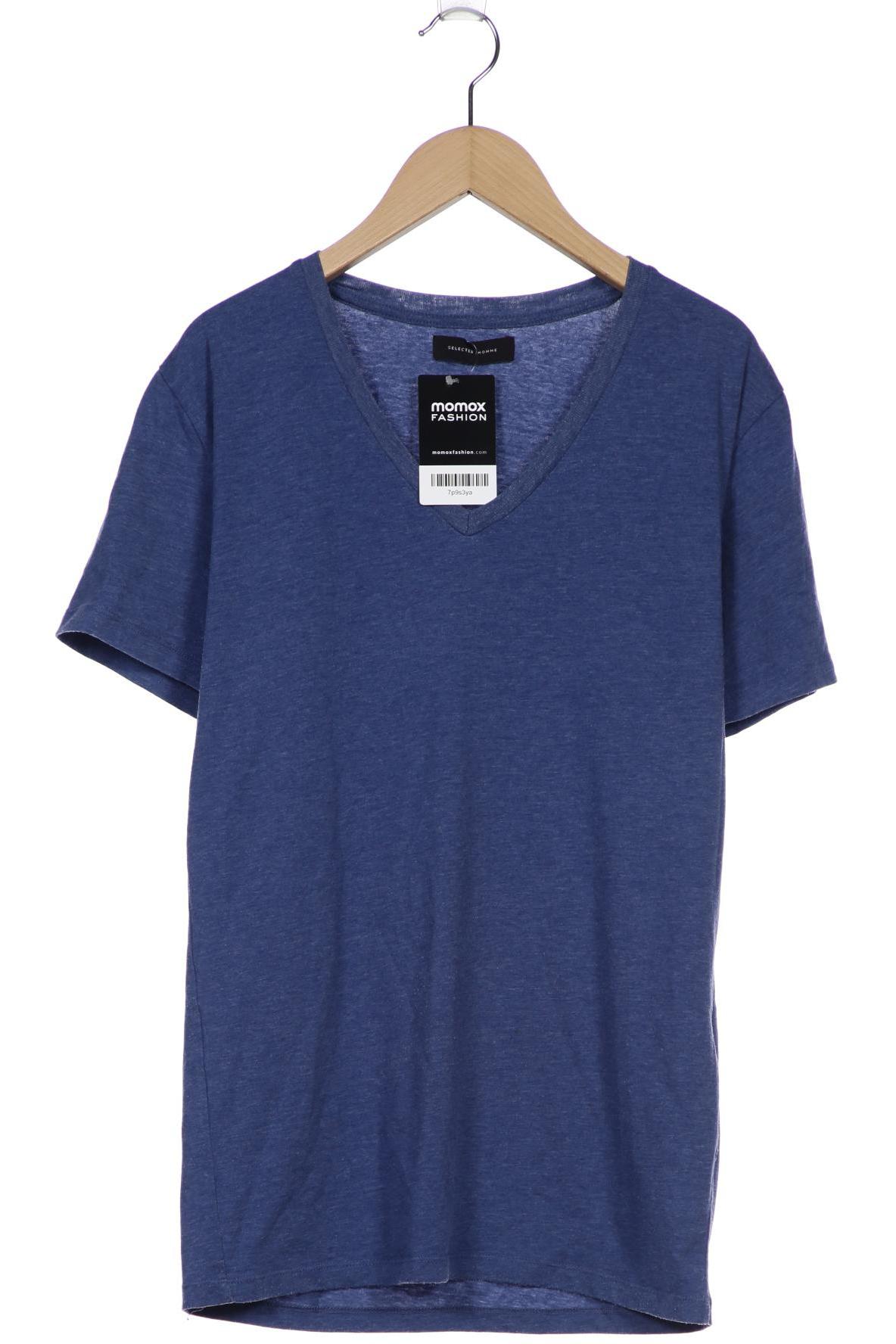 

SELECTED Herren T-Shirt, blau