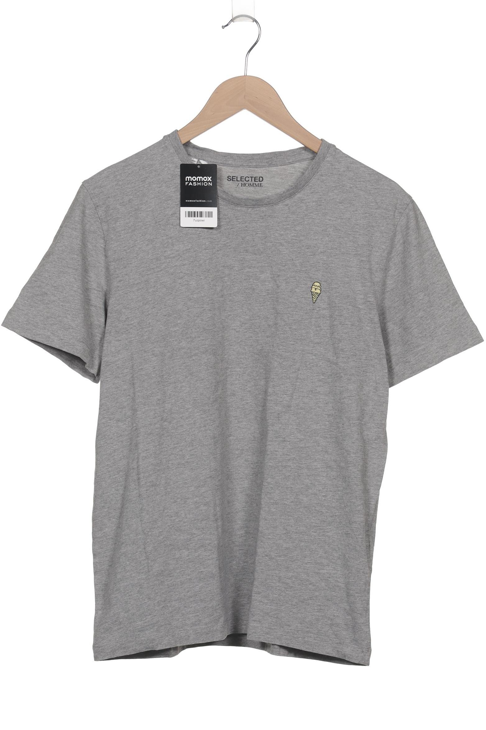 

Selected Herren T-Shirt, grau, Gr. 52
