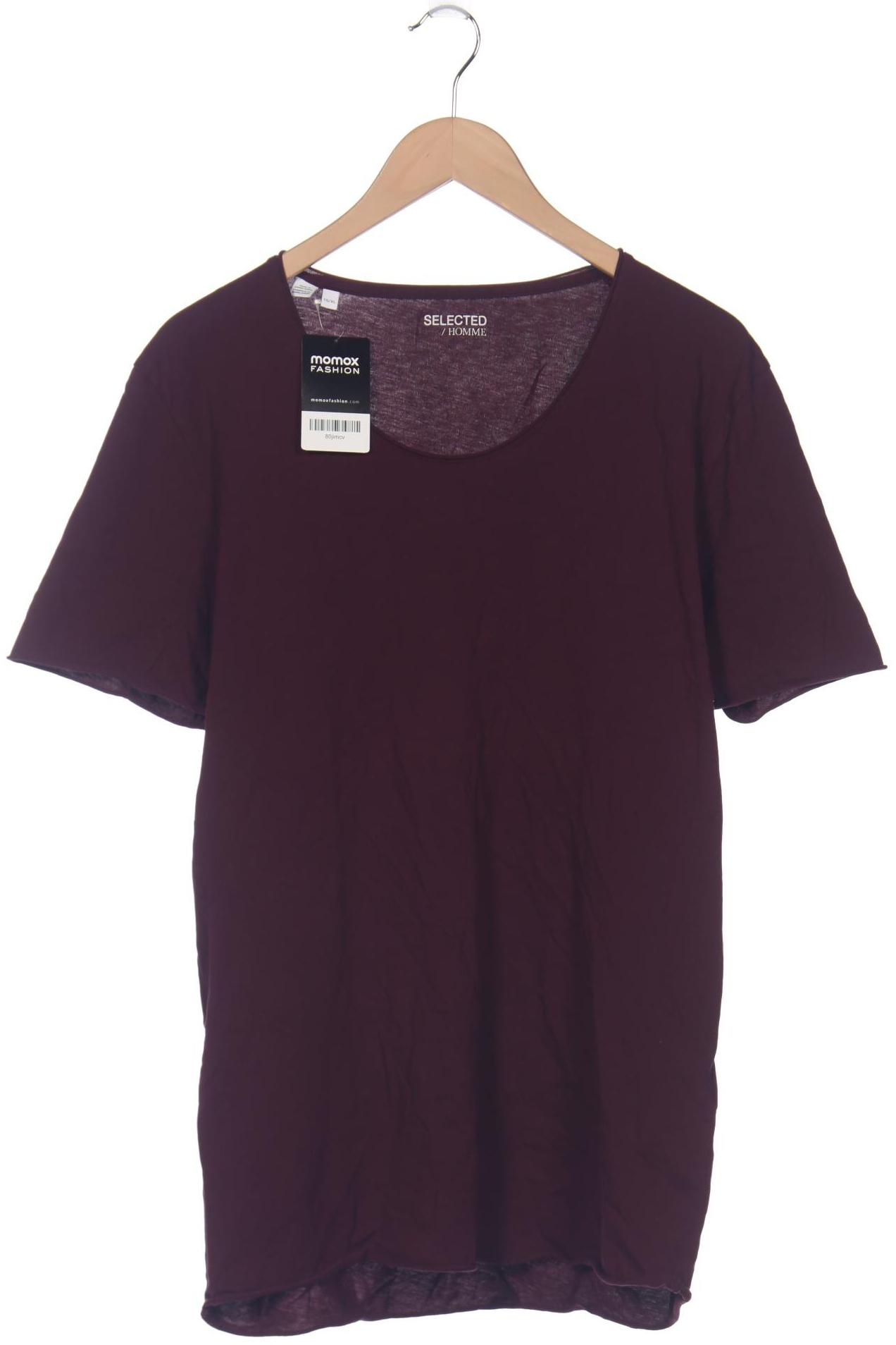 

Selected Herren T-Shirt, bordeaux, Gr. 54