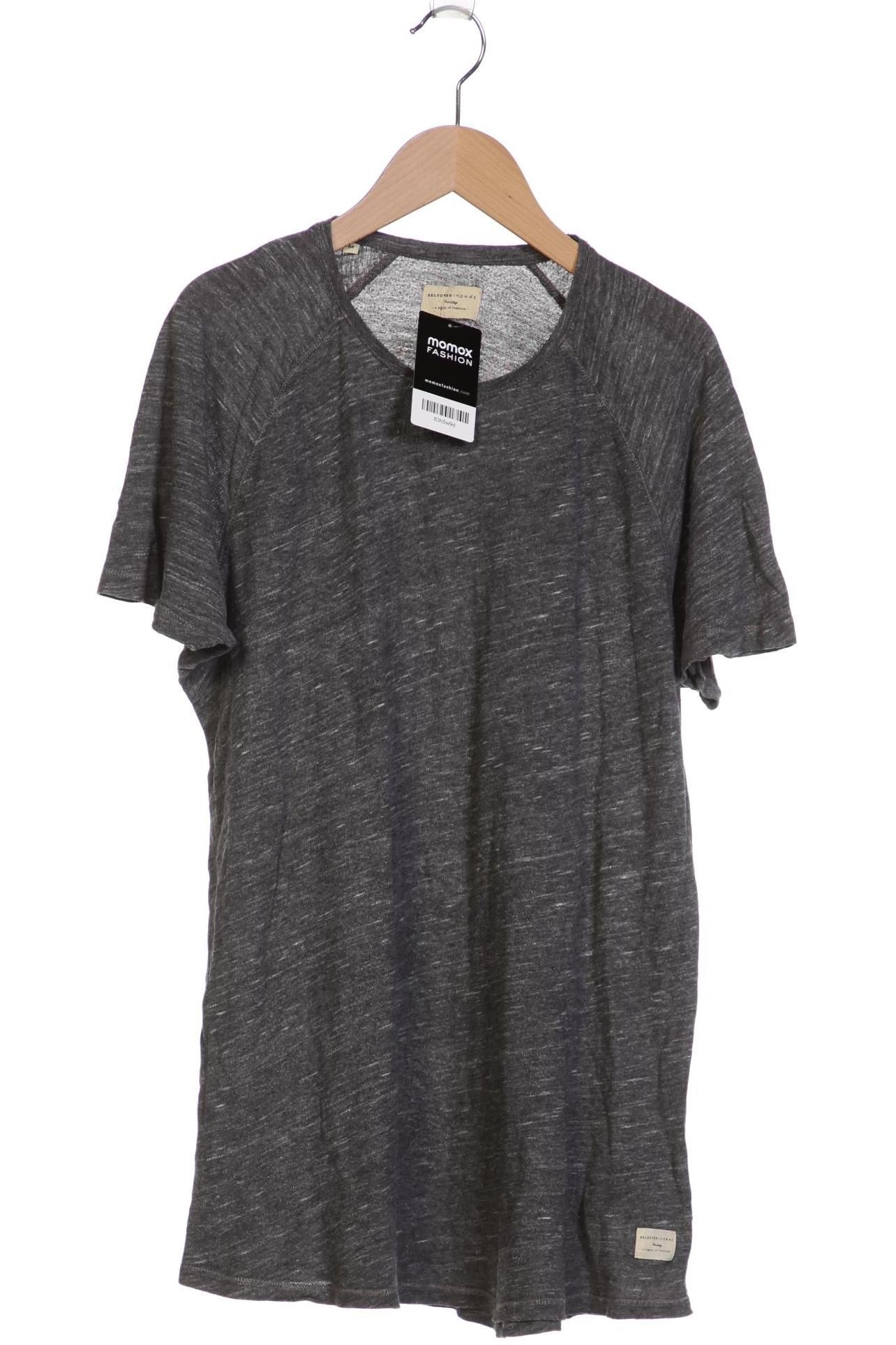 

Selected Herren T-Shirt, grau, Gr. 48