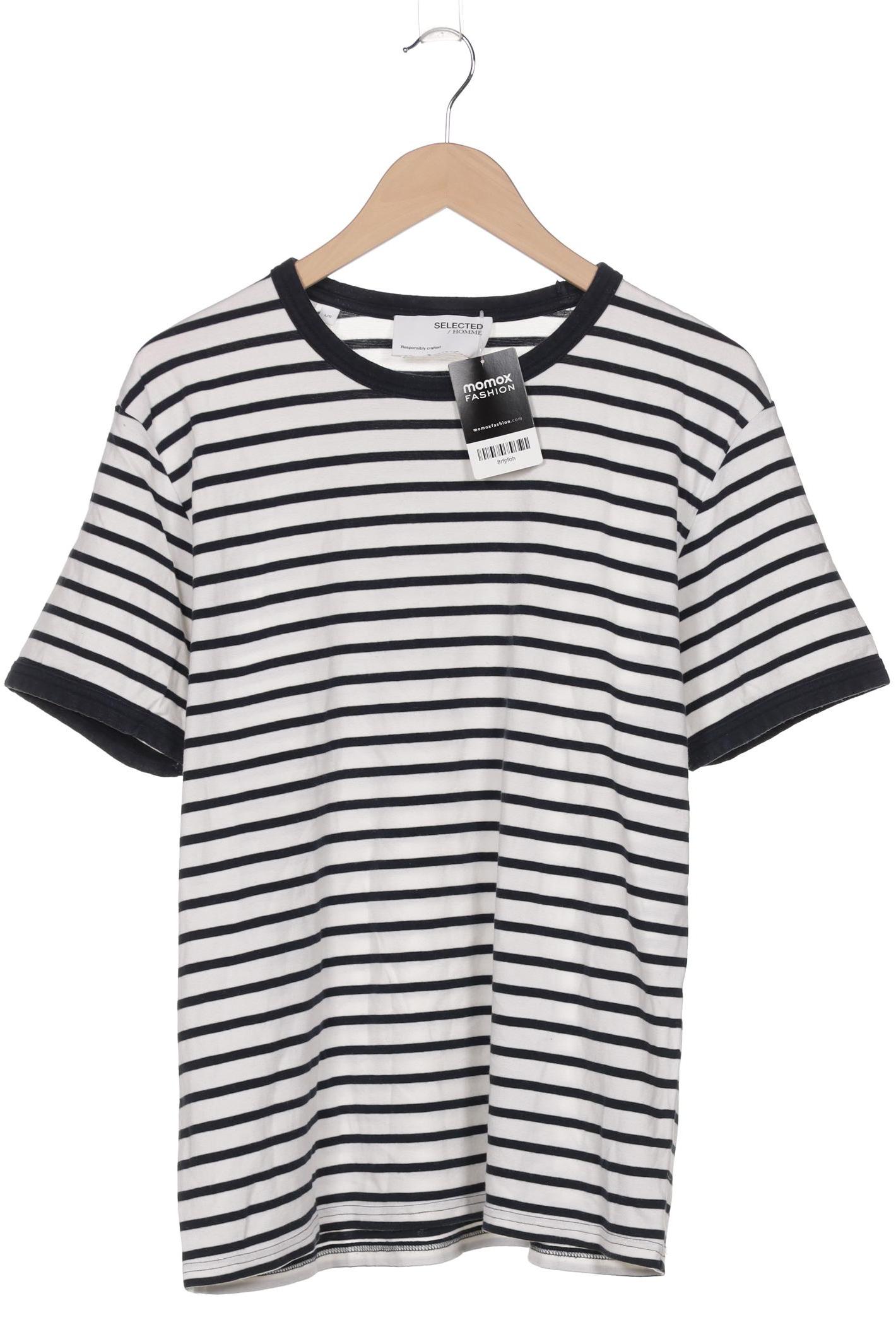 

Selected Herren T-Shirt, weiß, Gr. 52