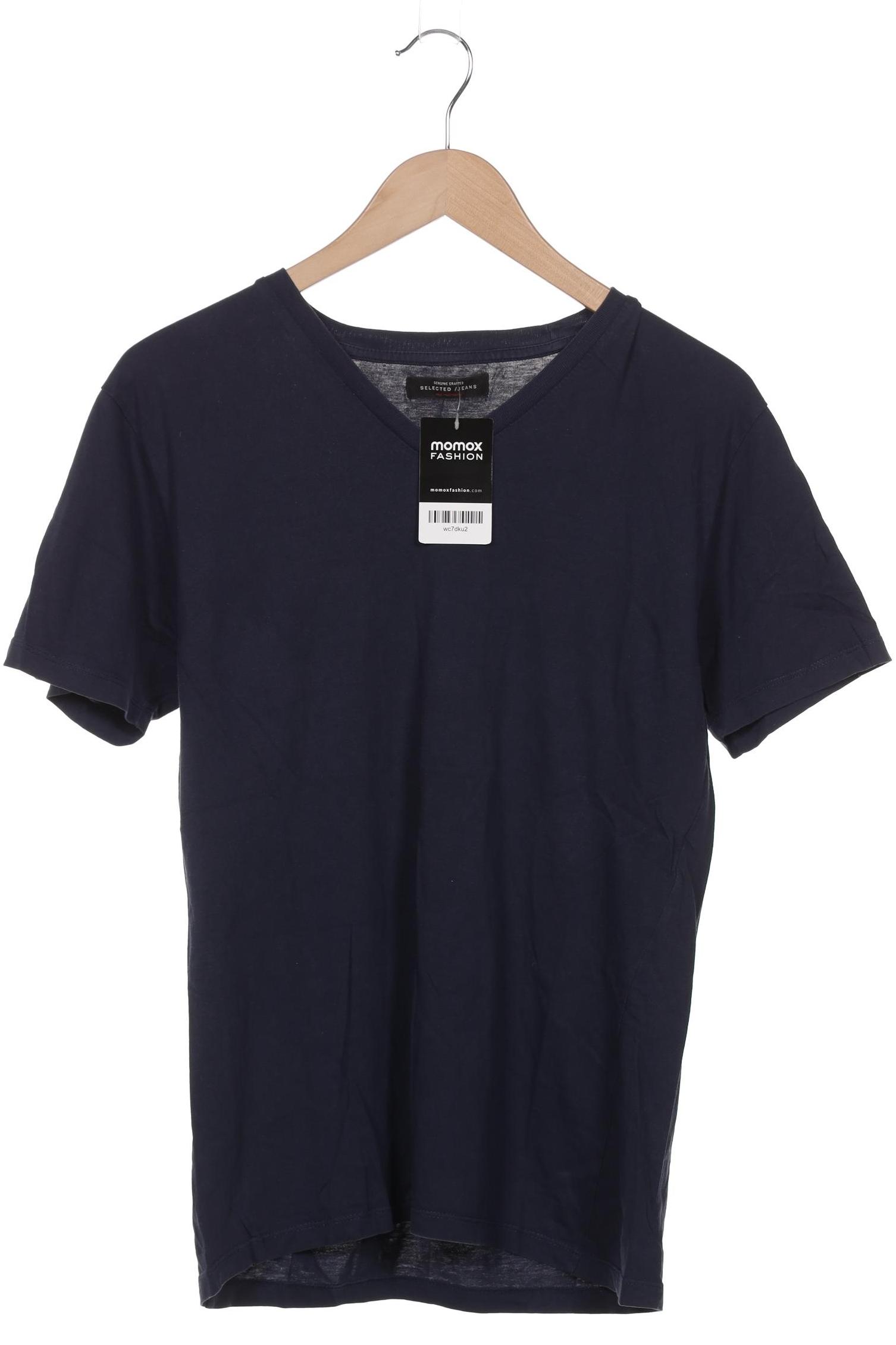 

Selected Herren T-Shirt, marineblau, Gr. 48