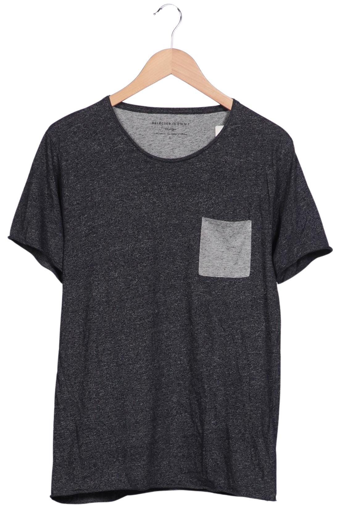 

Selected Herren T-Shirt, grau, Gr. 52