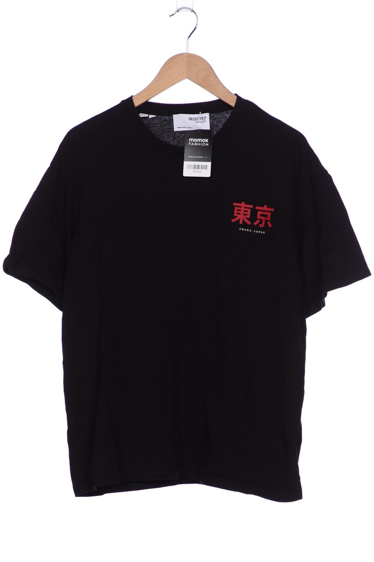 

Selected Herren T-Shirt, schwarz, Gr. 48