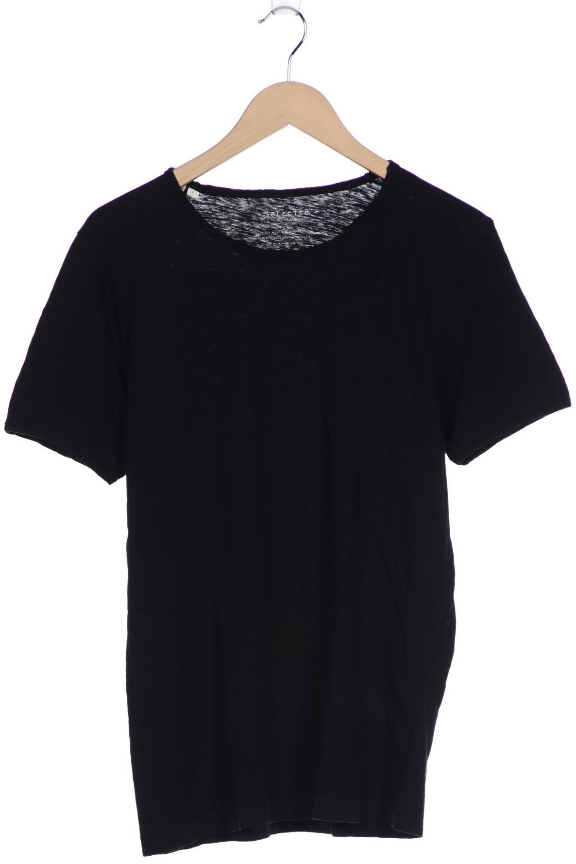 

SELECTED Herren T-Shirt, schwarz