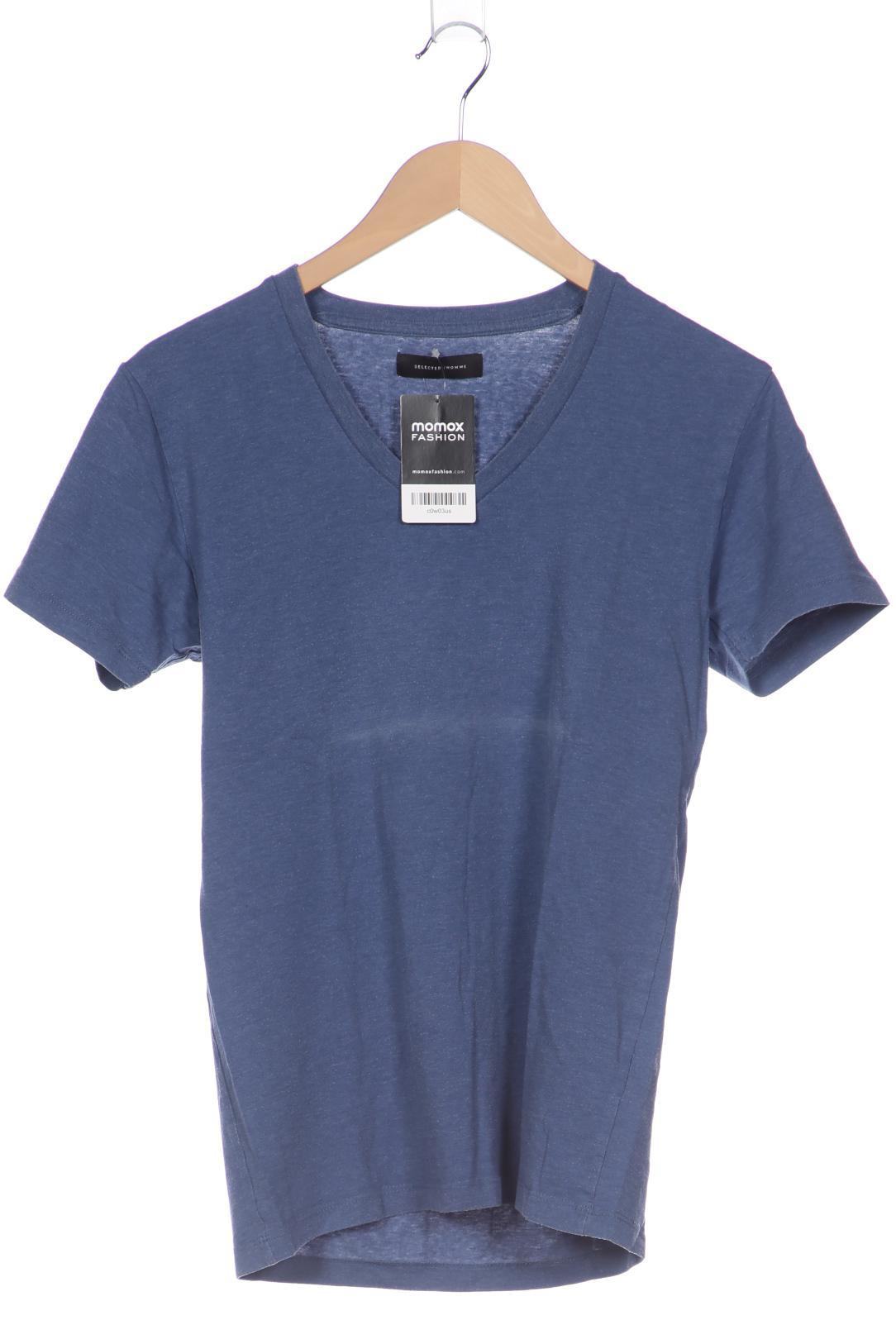 

SELECTED Herren T-Shirt, blau