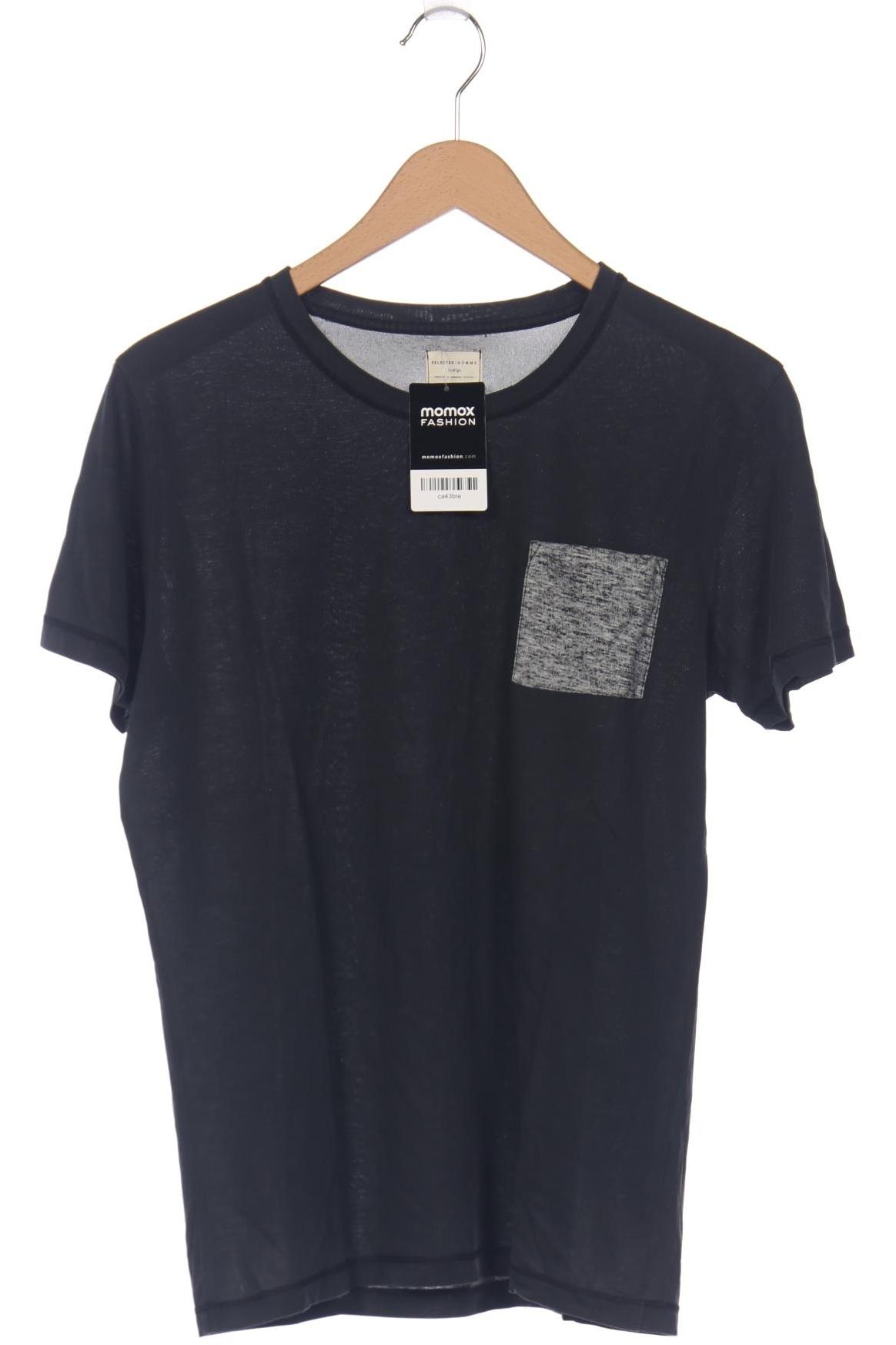 

Selected Herren T-Shirt, grau, Gr. 46