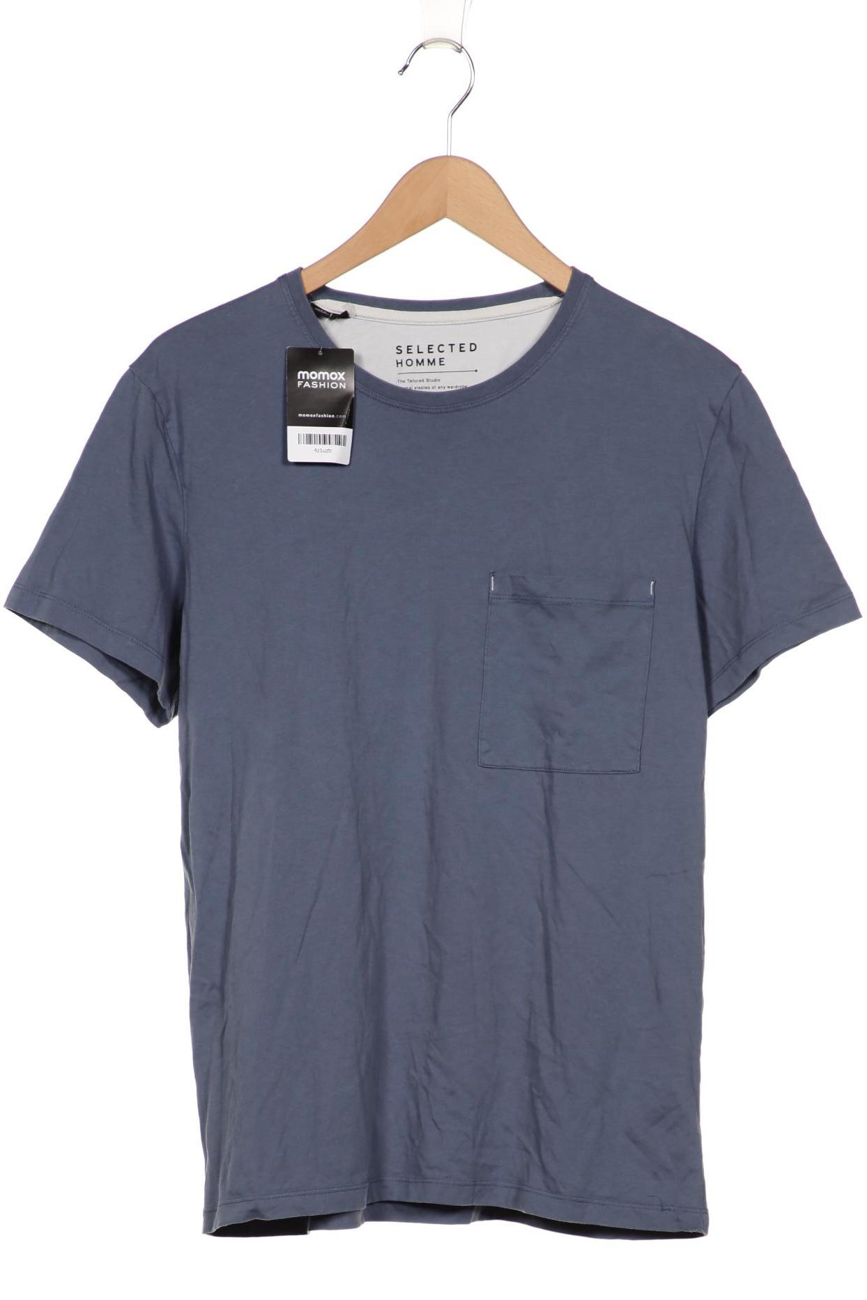 

Selected Herren T-Shirt, blau, Gr. 48