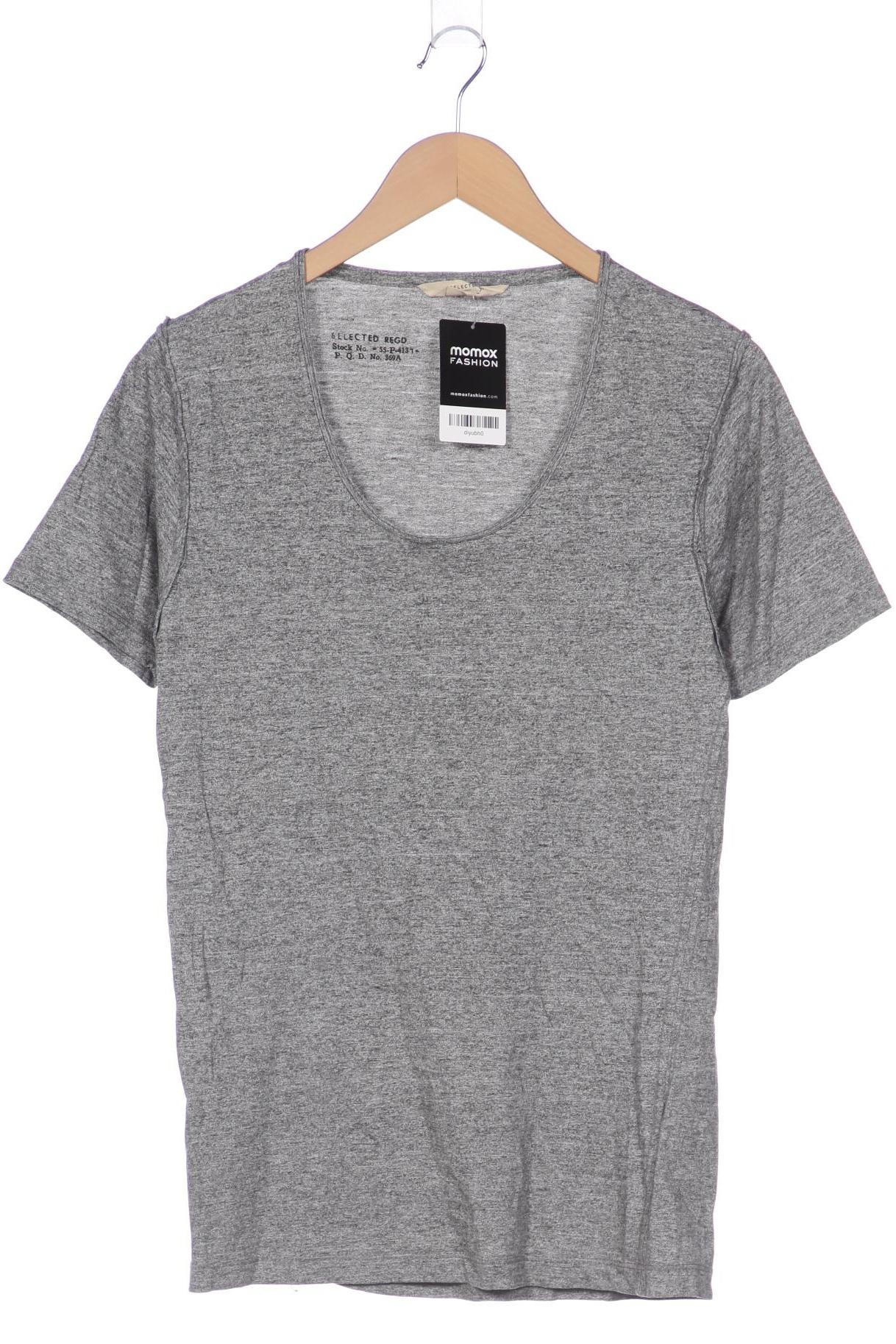 

SELECTED Herren T-Shirt, grau