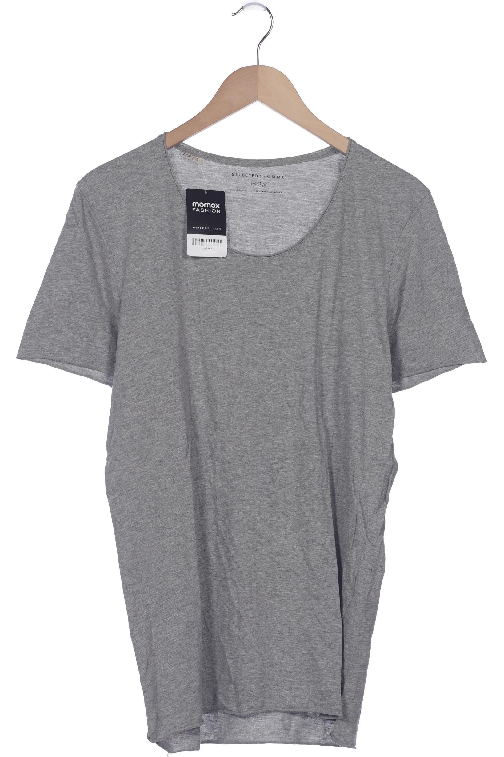 

SELECTED Herren T-Shirt, grau