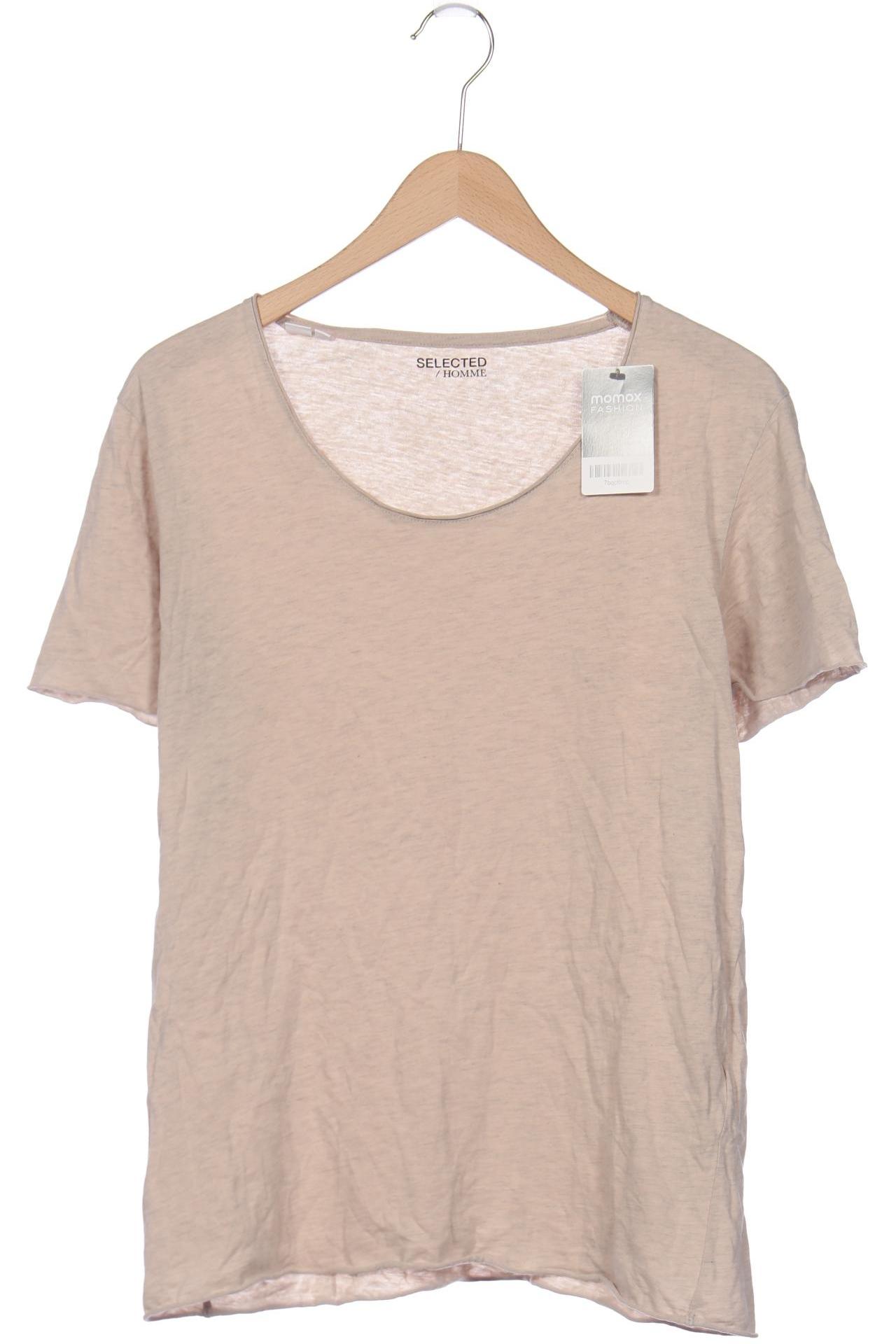 

Selected Herren T-Shirt, beige, Gr. 52
