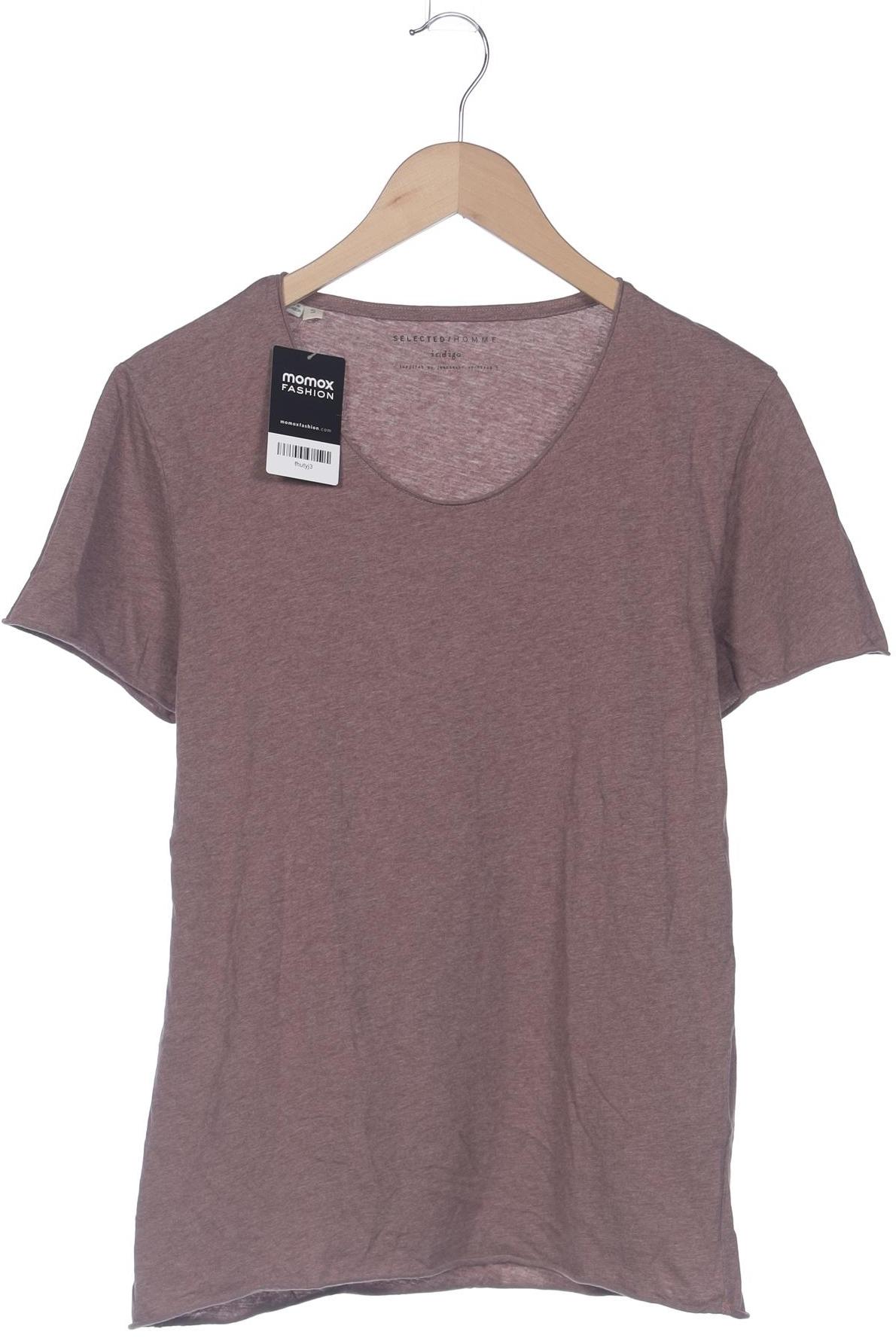 

Selected Herren T-Shirt, bordeaux, Gr. 46