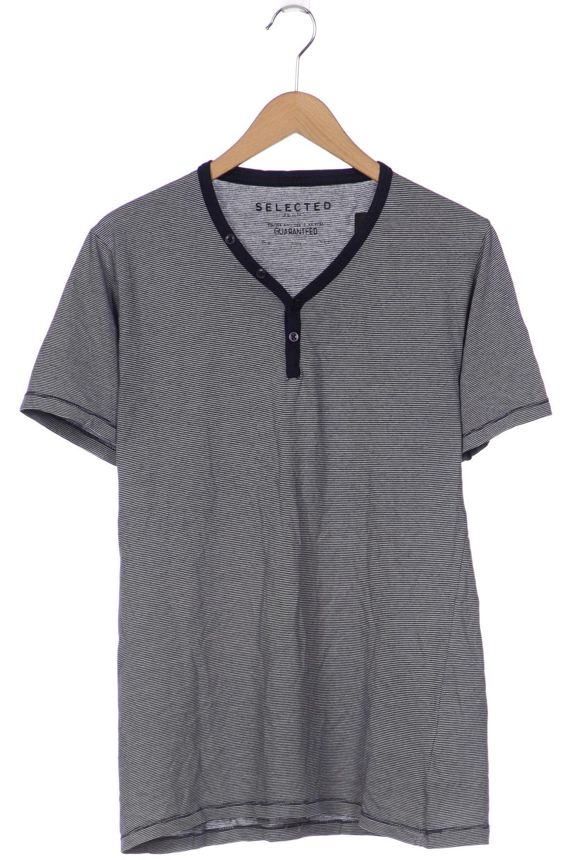 

SELECTED Herren T-Shirt, marineblau