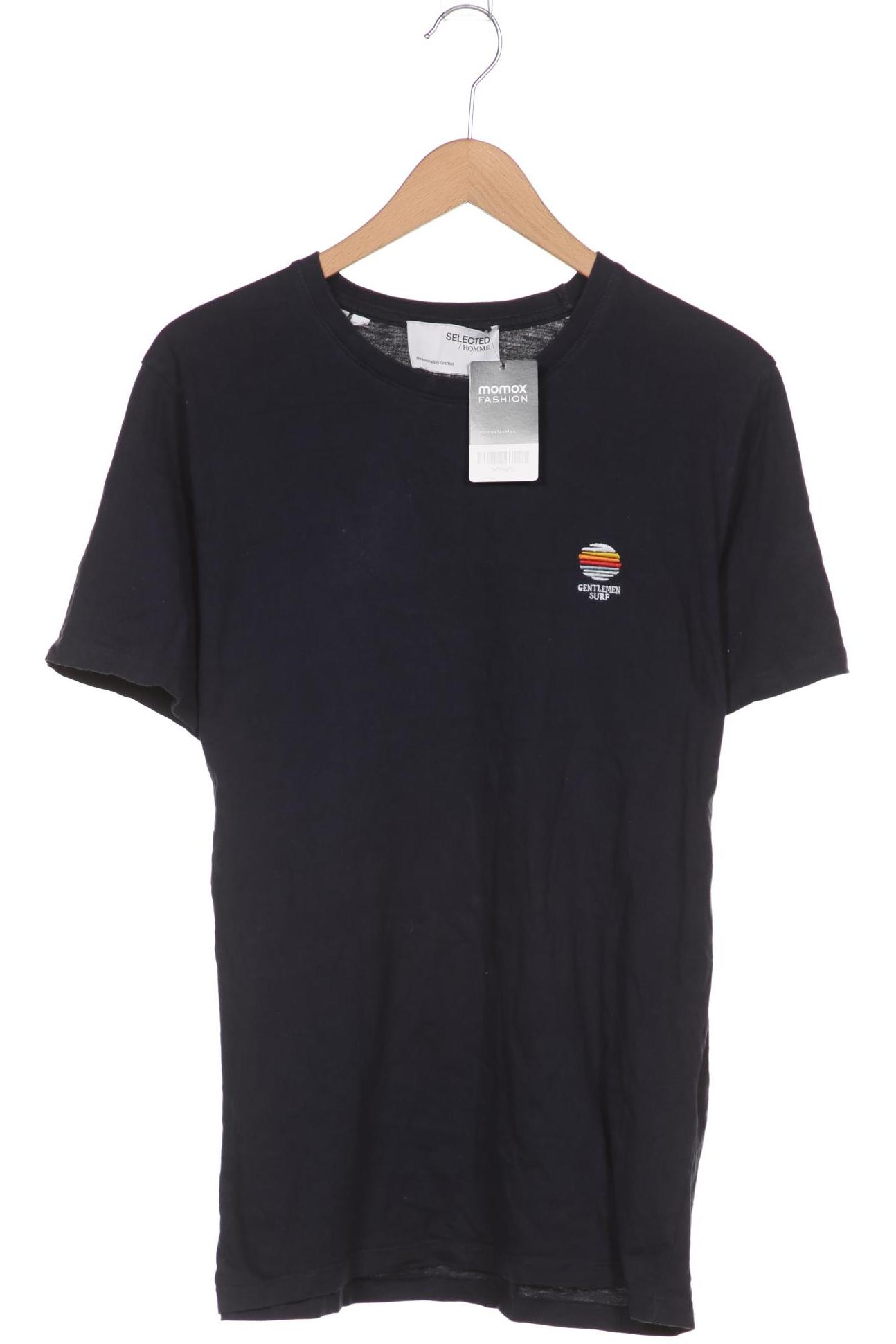 

Selected Herren T-Shirt, marineblau, Gr. 52