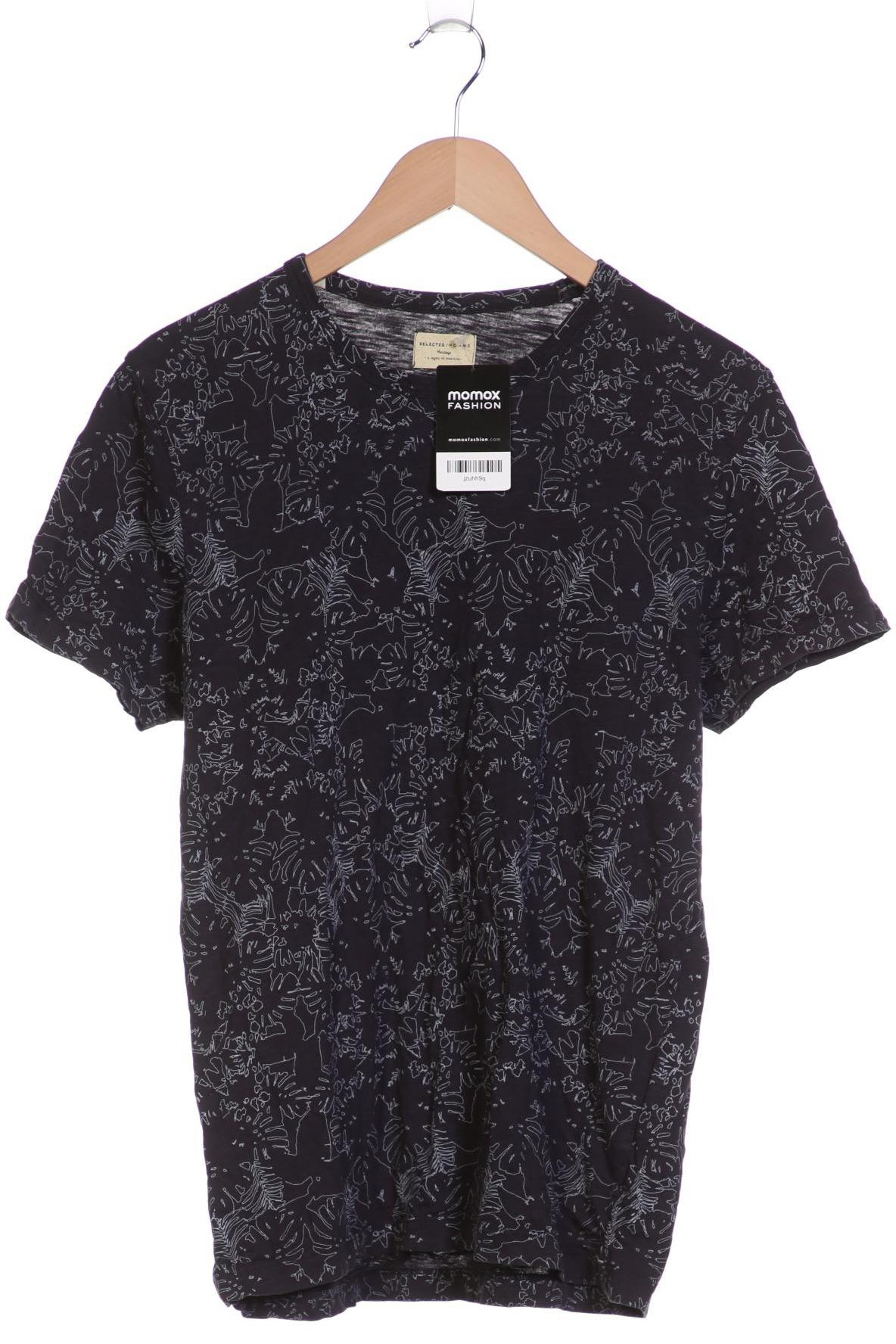 

Selected Herren T-Shirt, marineblau, Gr. 48