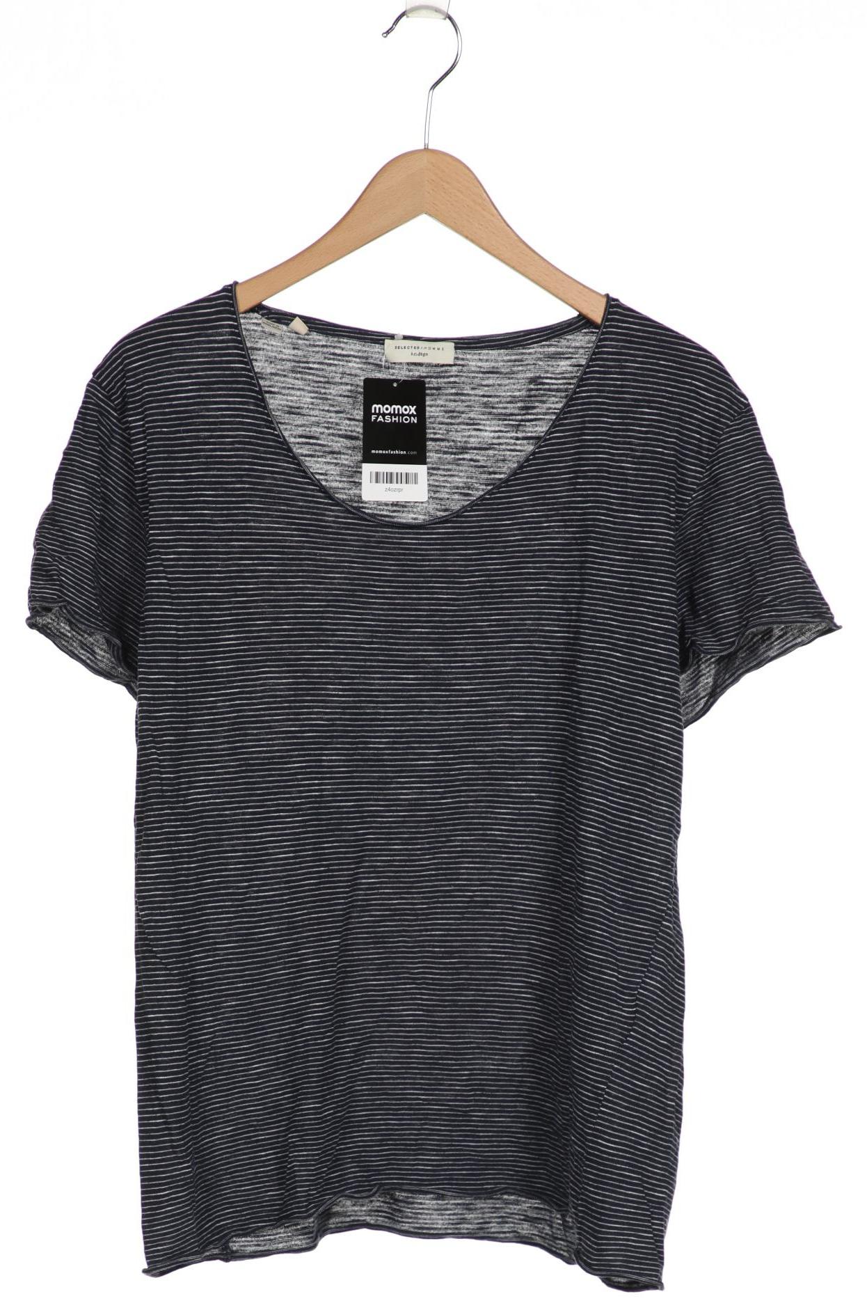 

Selected Herren T-Shirt, marineblau, Gr. 52