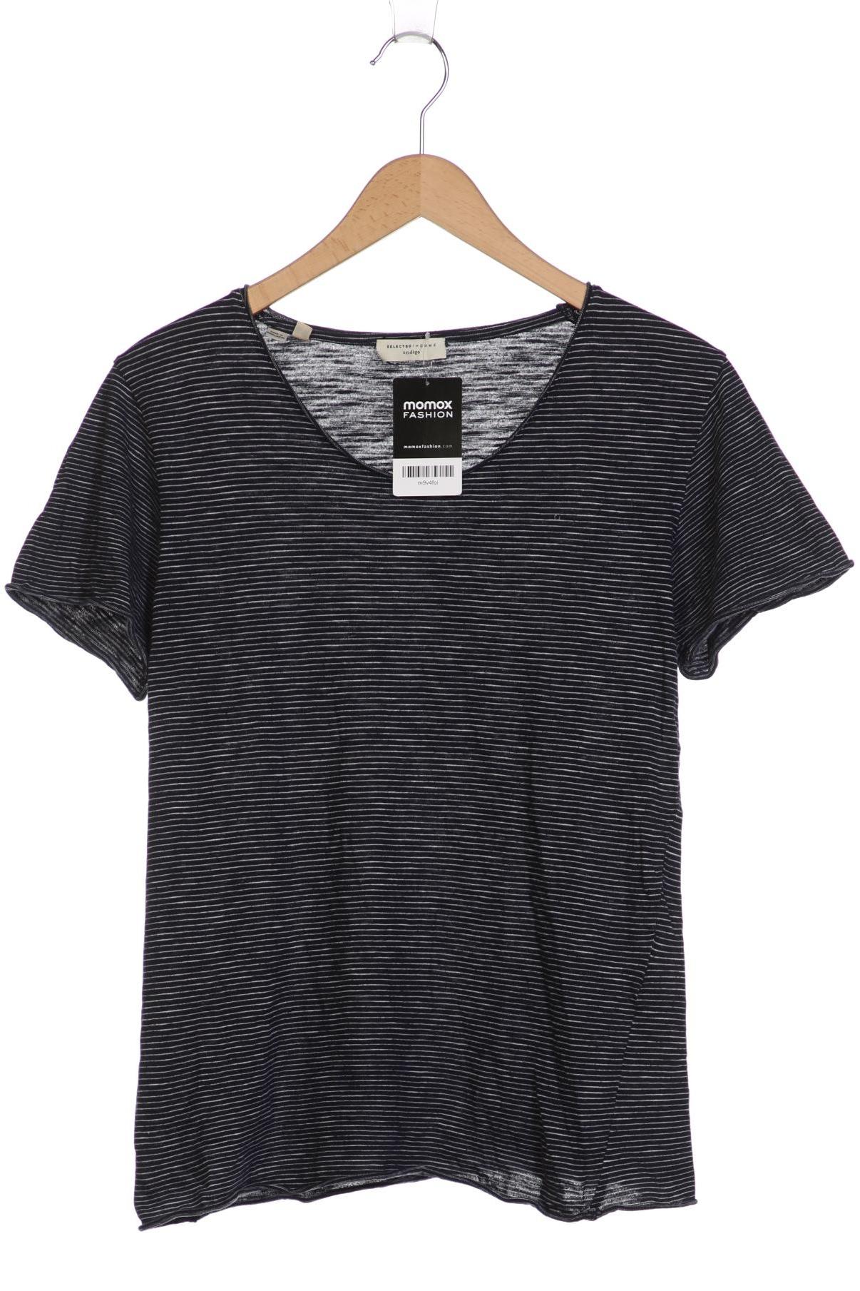 

Selected Herren T-Shirt, marineblau, Gr. 46
