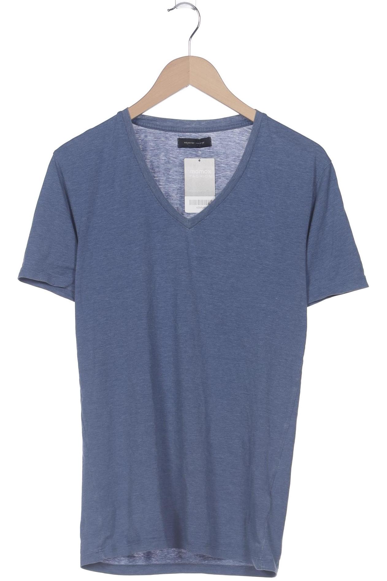 

Selected Herren T-Shirt, blau, Gr. 48