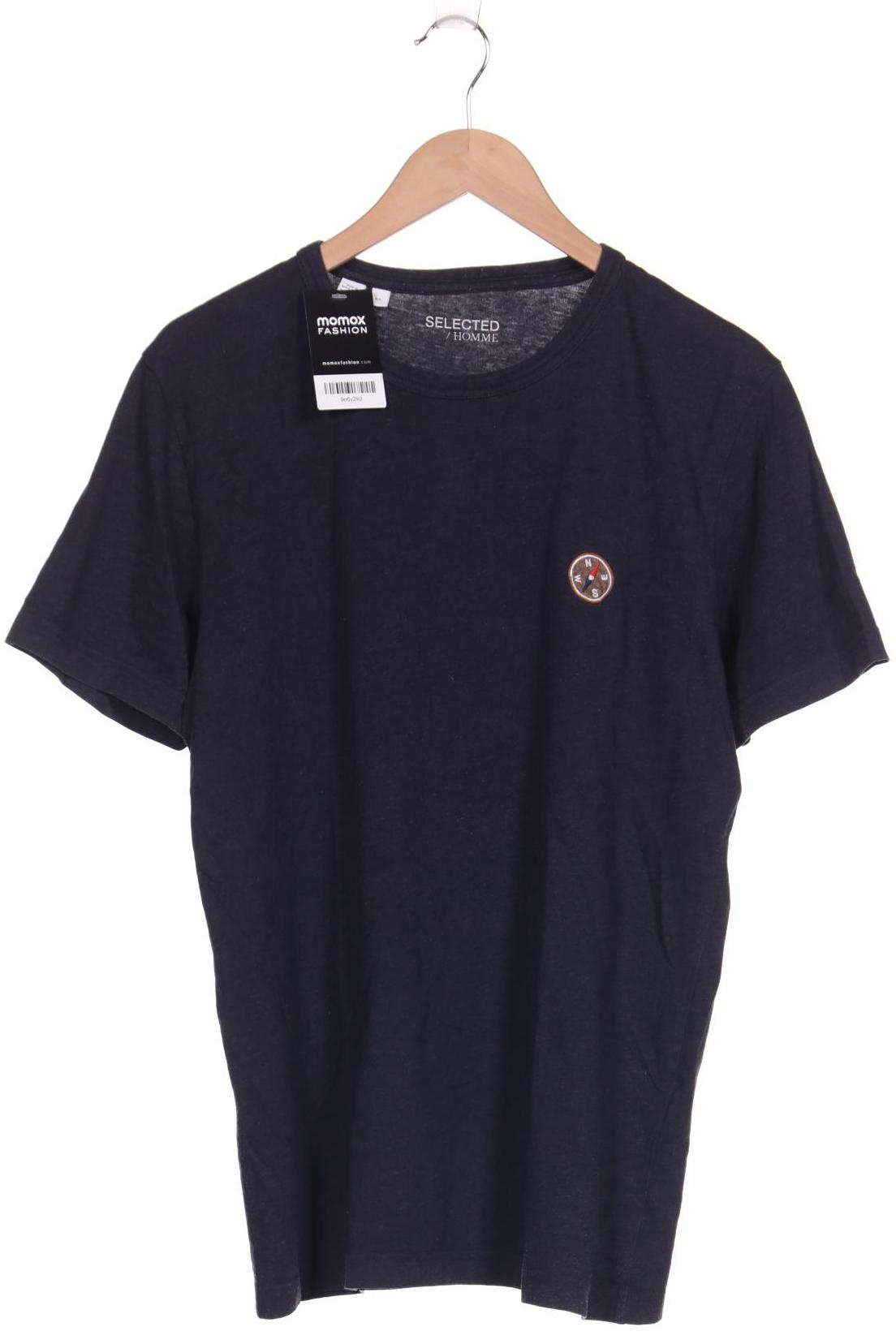 

Selected Herren T-Shirt, marineblau, Gr. 52