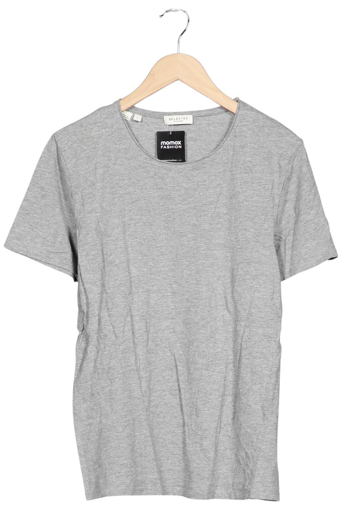 

Selected Herren T-Shirt, grau, Gr. 52