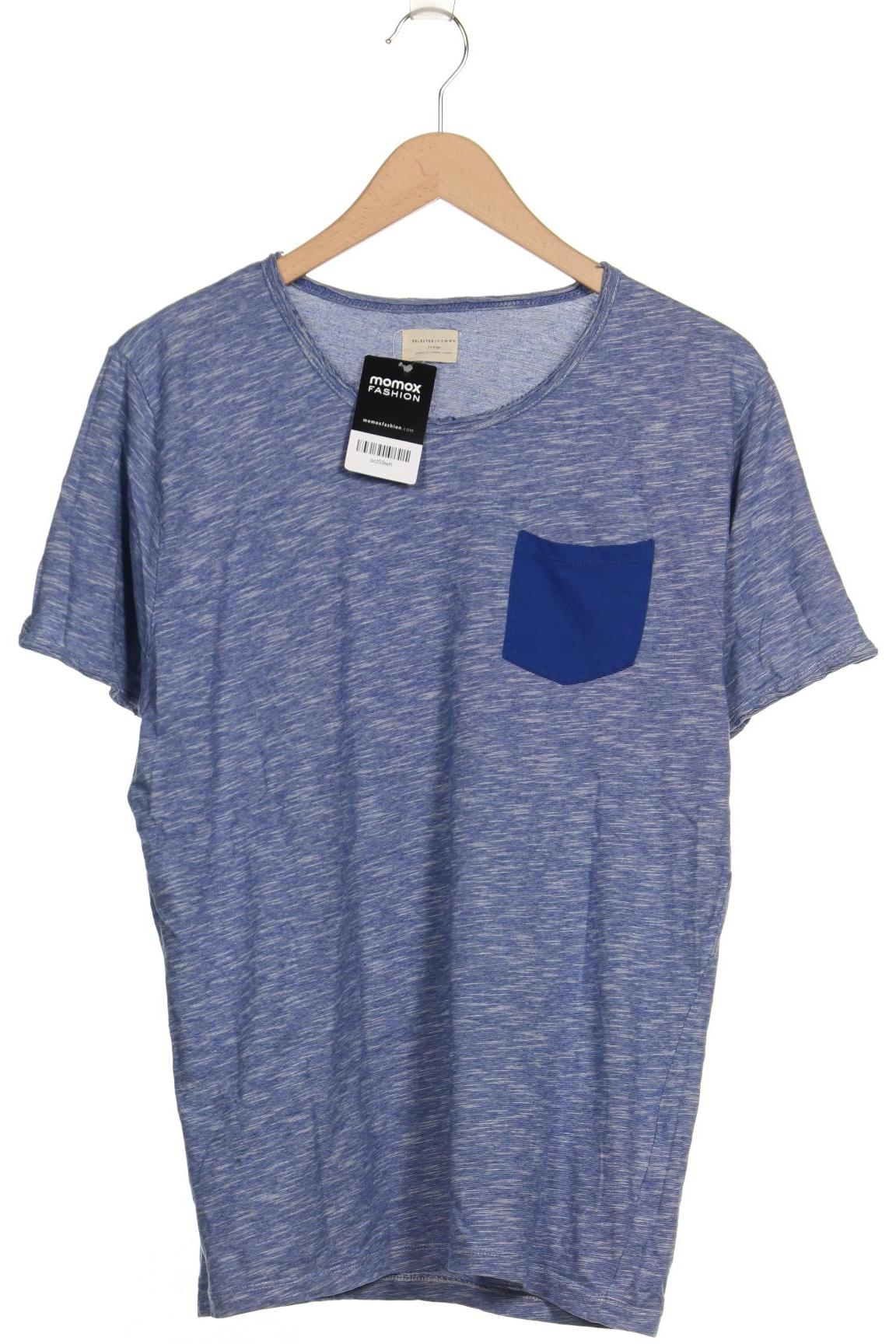

Selected Herren T-Shirt, blau, Gr. 52