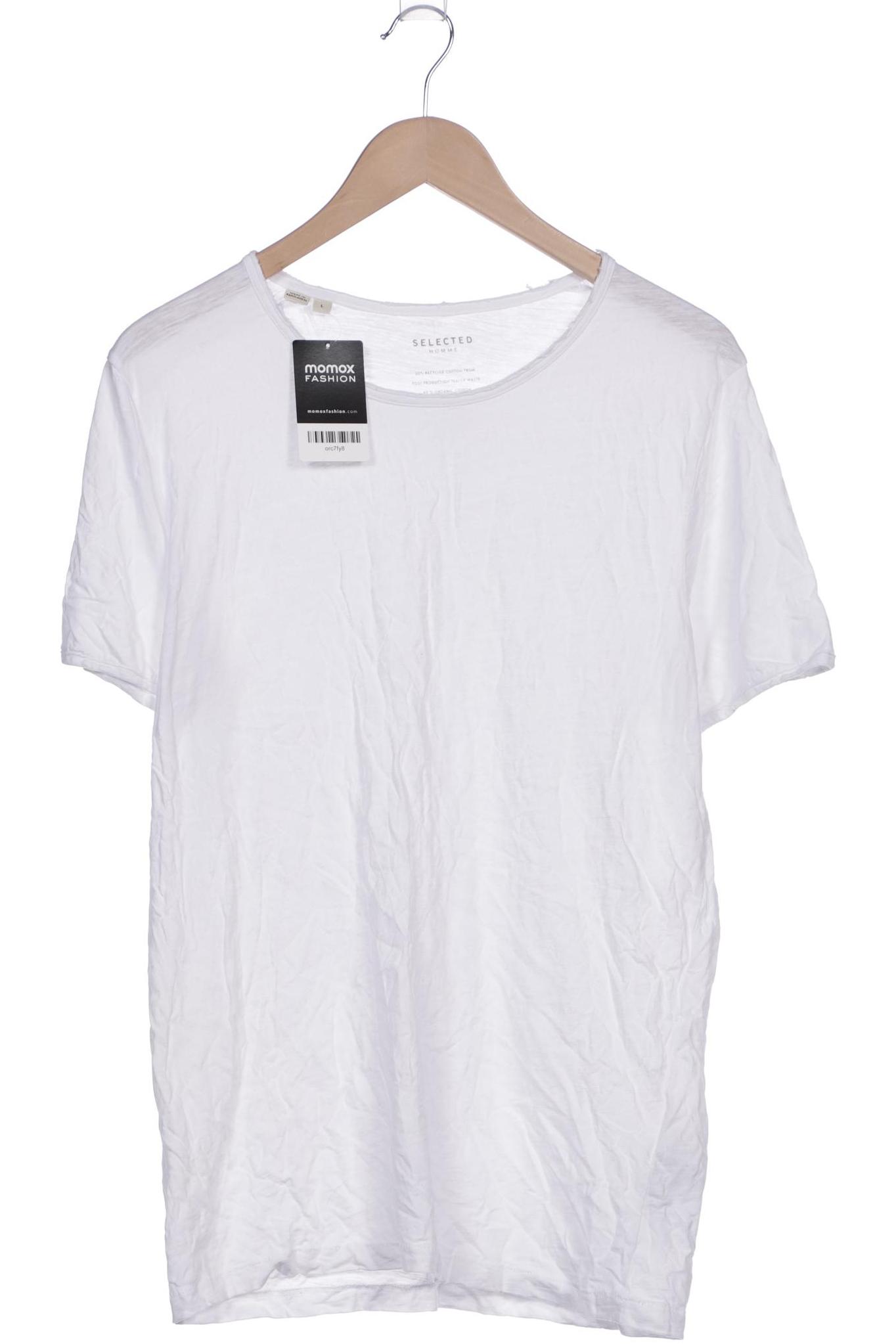 

Selected Herren T-Shirt, weiß, Gr. 52