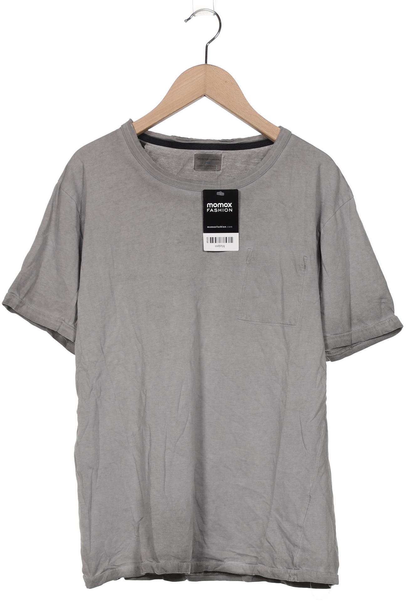 

Selected Herren T-Shirt, grau, Gr. 48