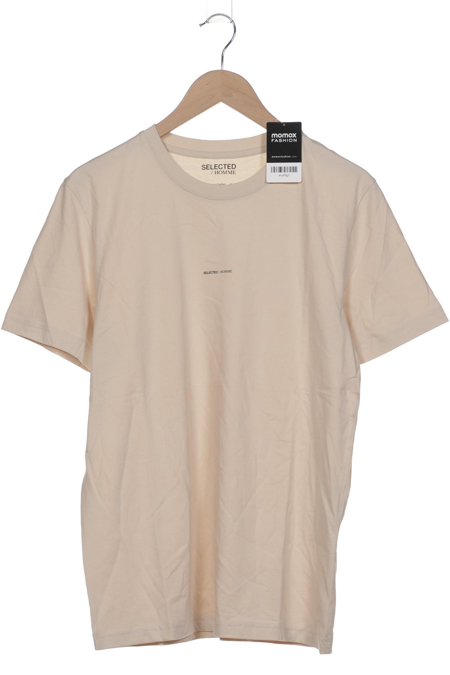 

Selected Herren T-Shirt, beige, Gr. 48