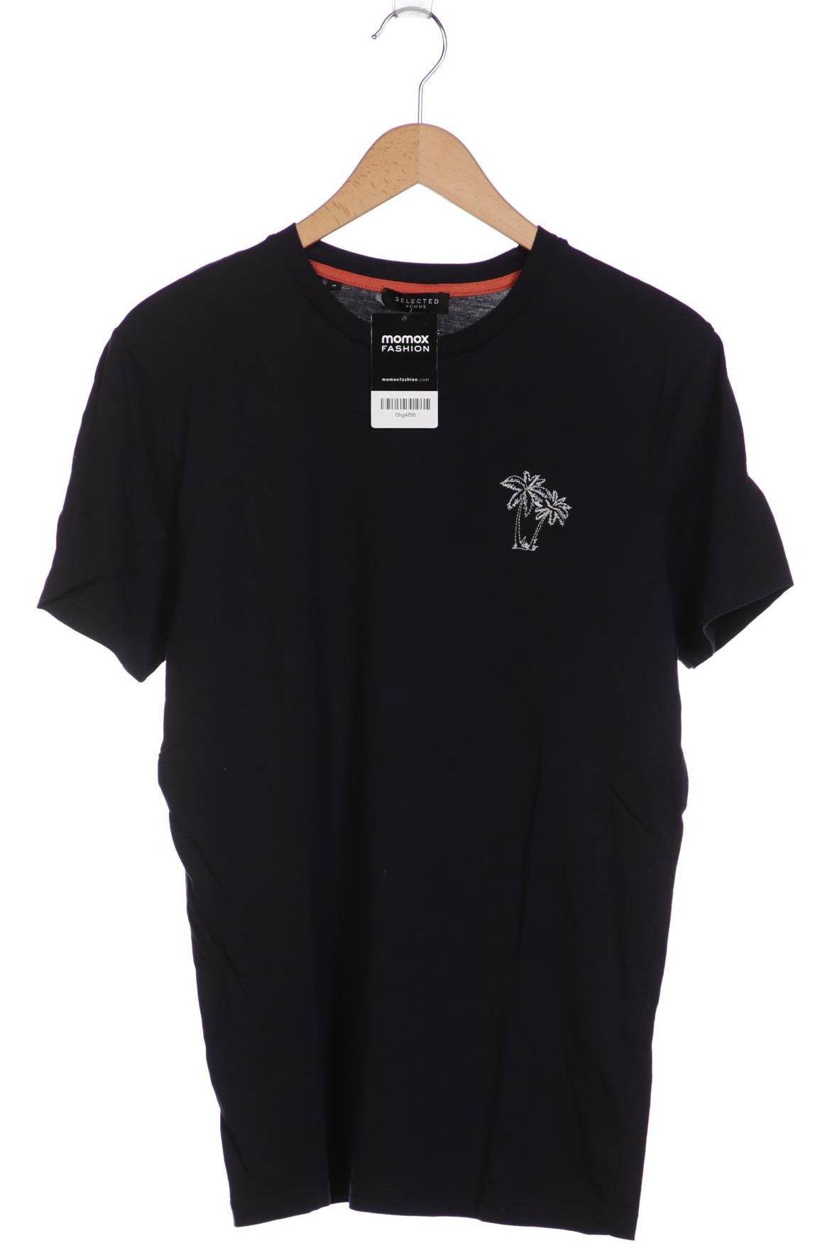 

Selected Herren T-Shirt, marineblau, Gr. 48