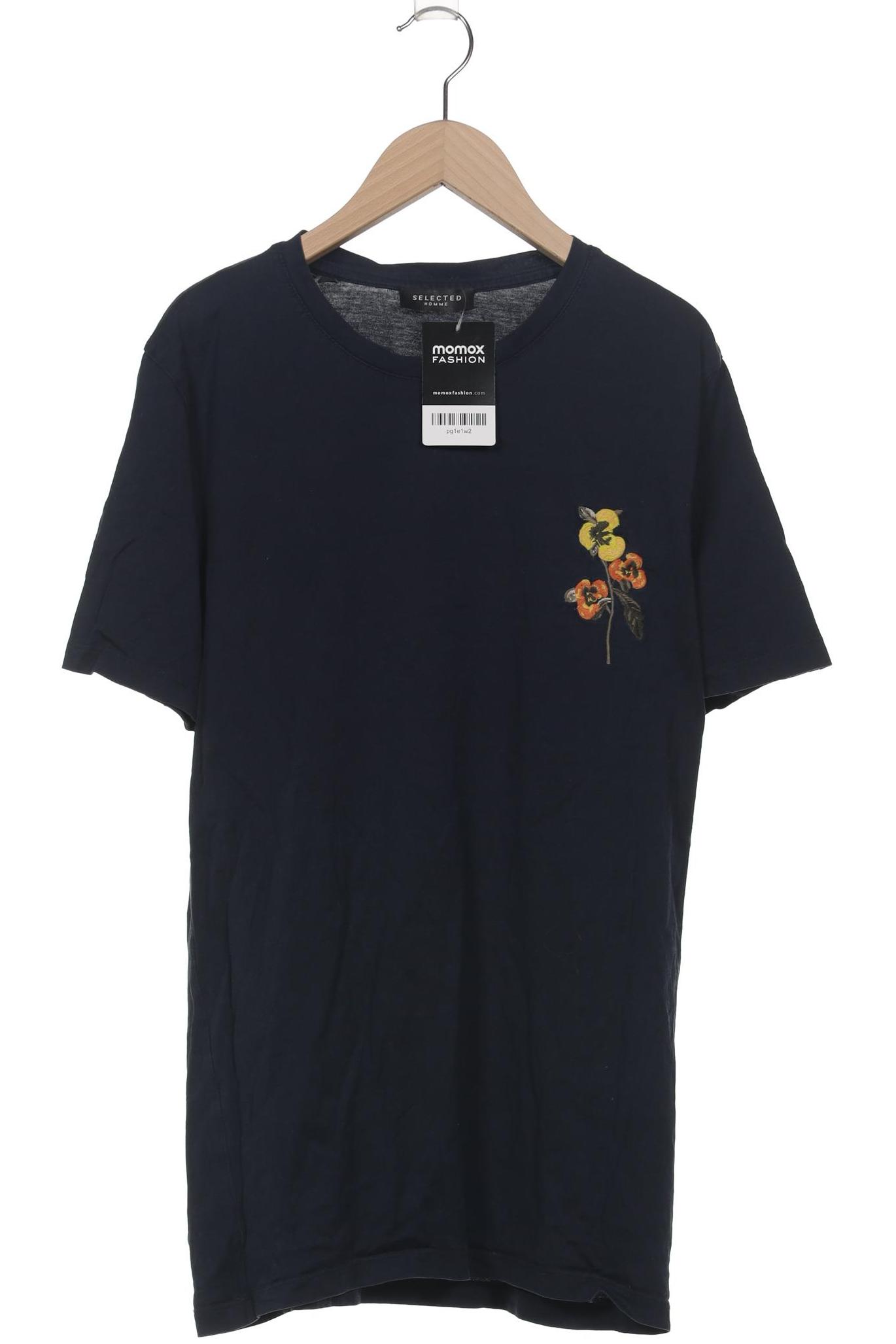 

Selected Herren T-Shirt, marineblau, Gr. 52