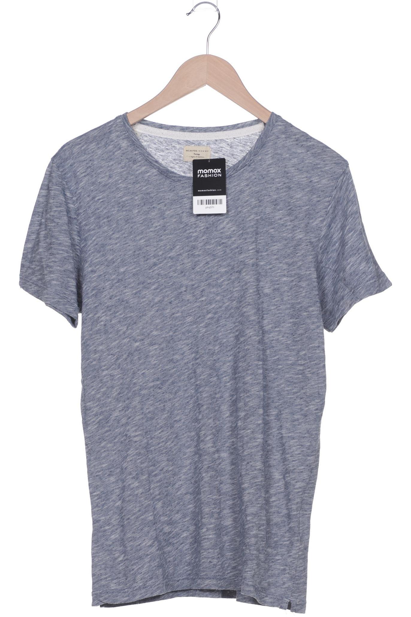 

SELECTED Herren T-Shirt, blau