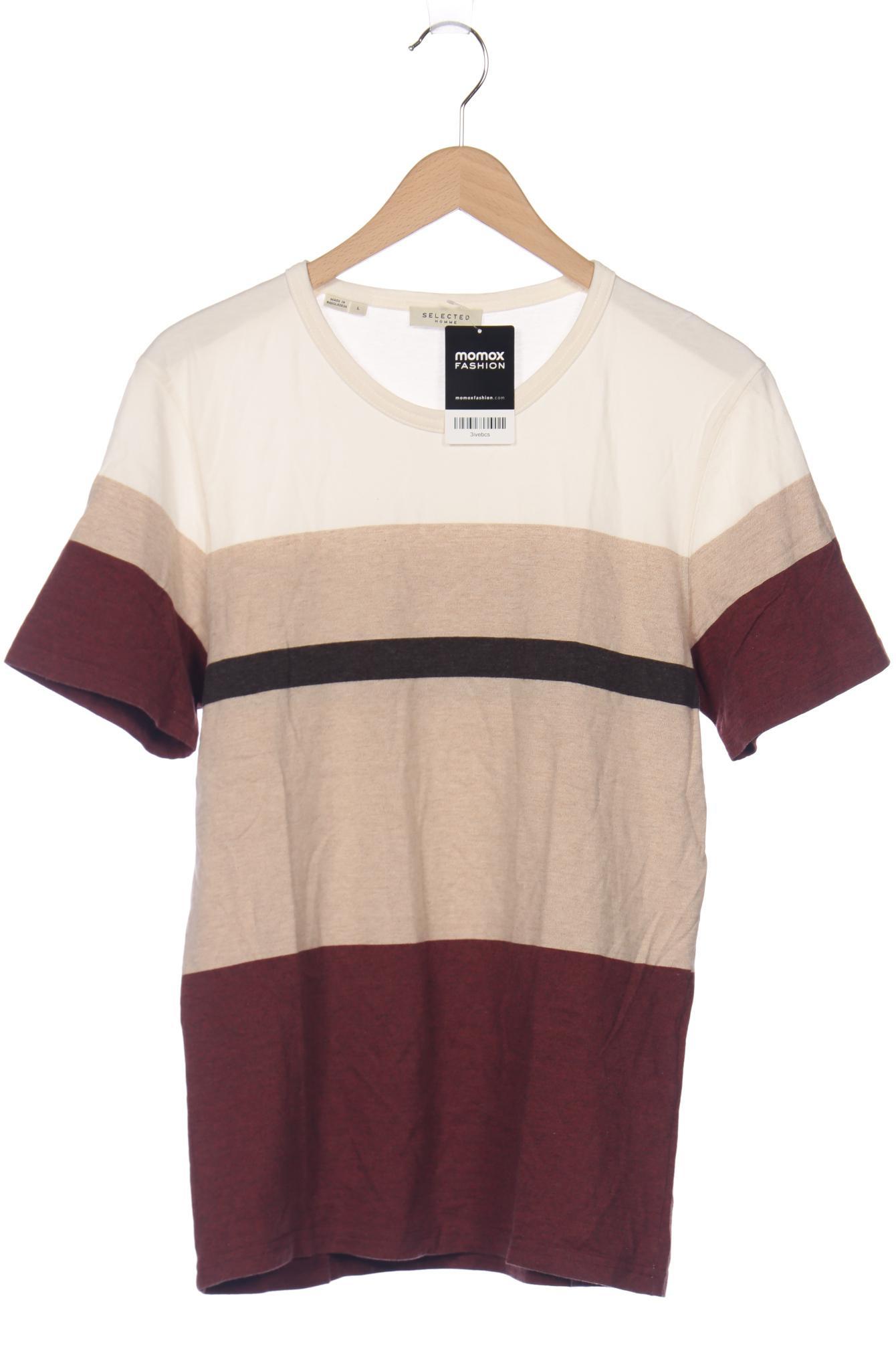 

Selected Herren T-Shirt, braun, Gr. 52