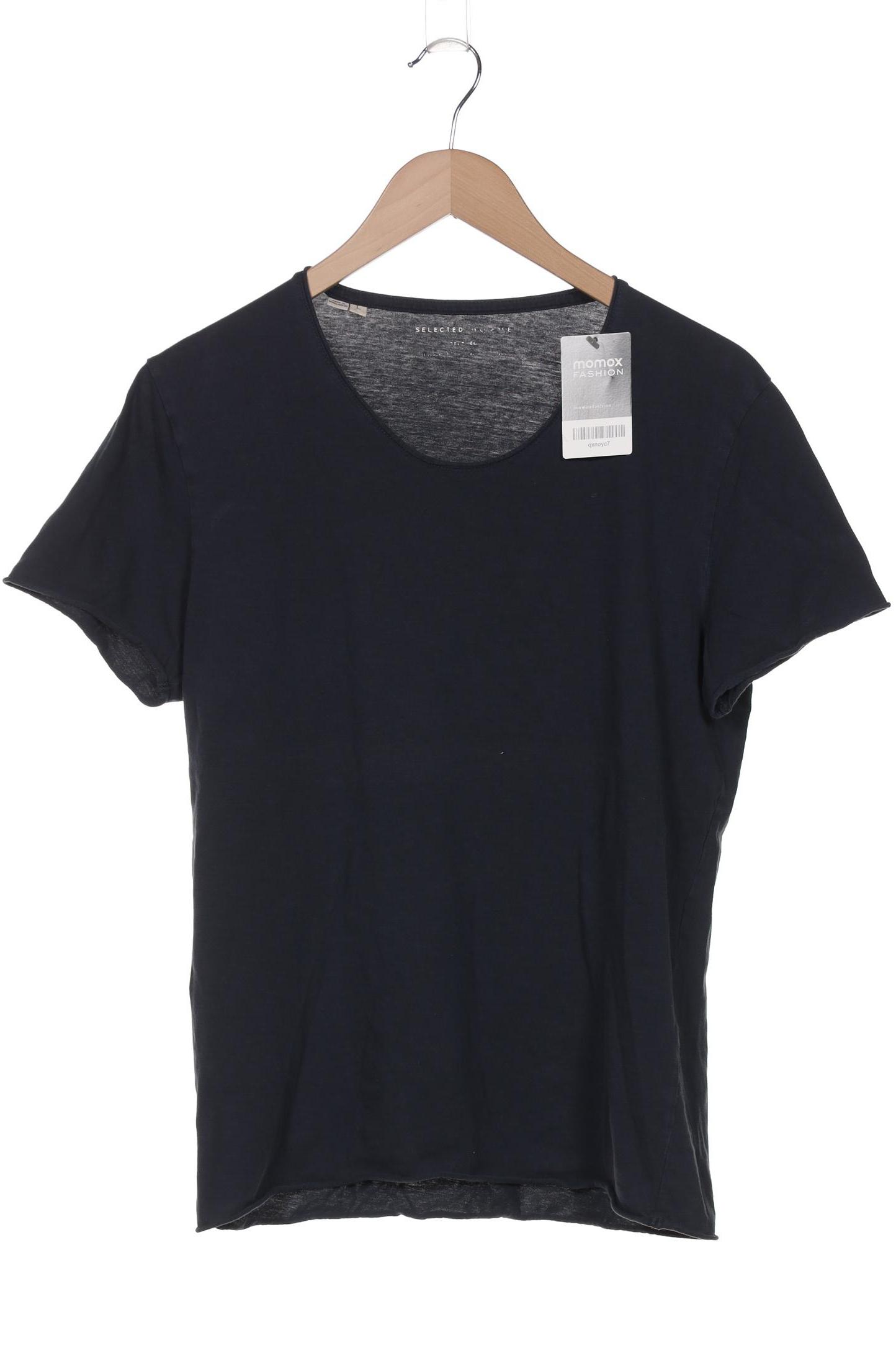 

Selected Herren T-Shirt, marineblau, Gr. 52