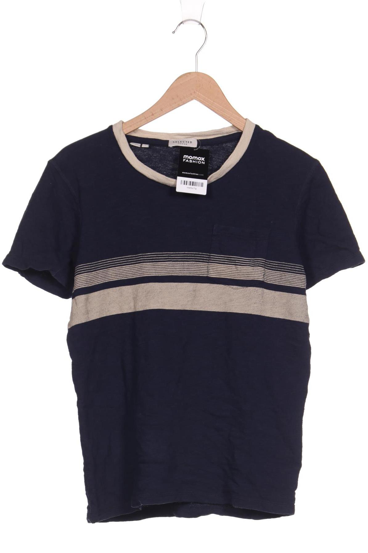 

Selected Herren T-Shirt, marineblau, Gr. 46