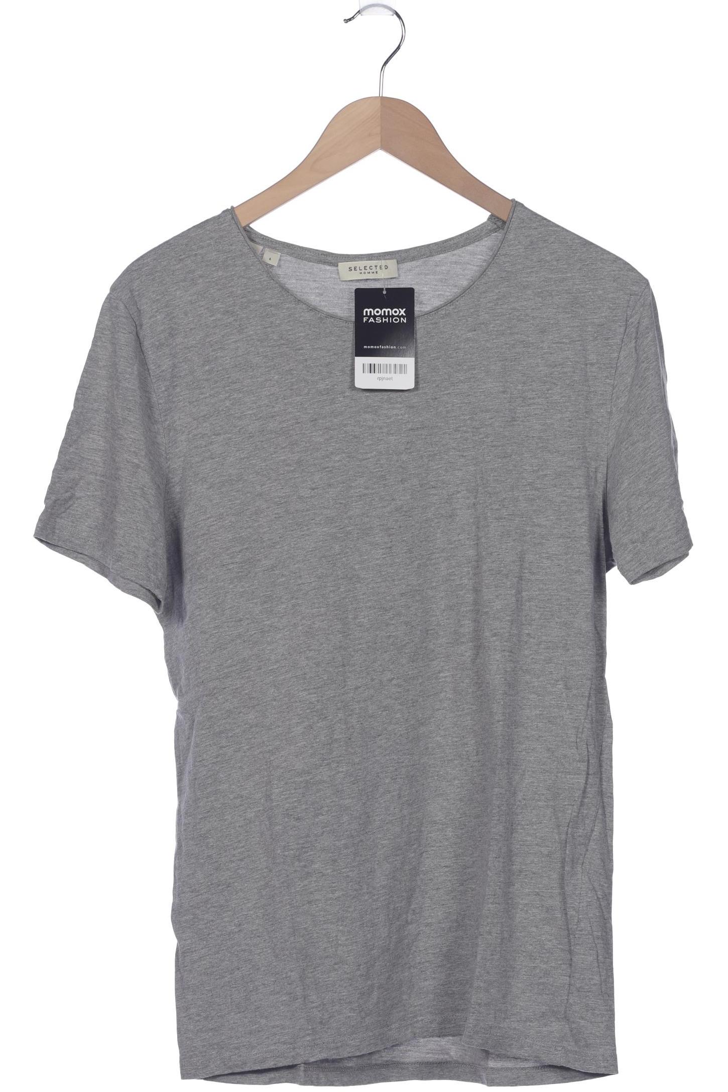

SELECTED Herren T-Shirt, grau